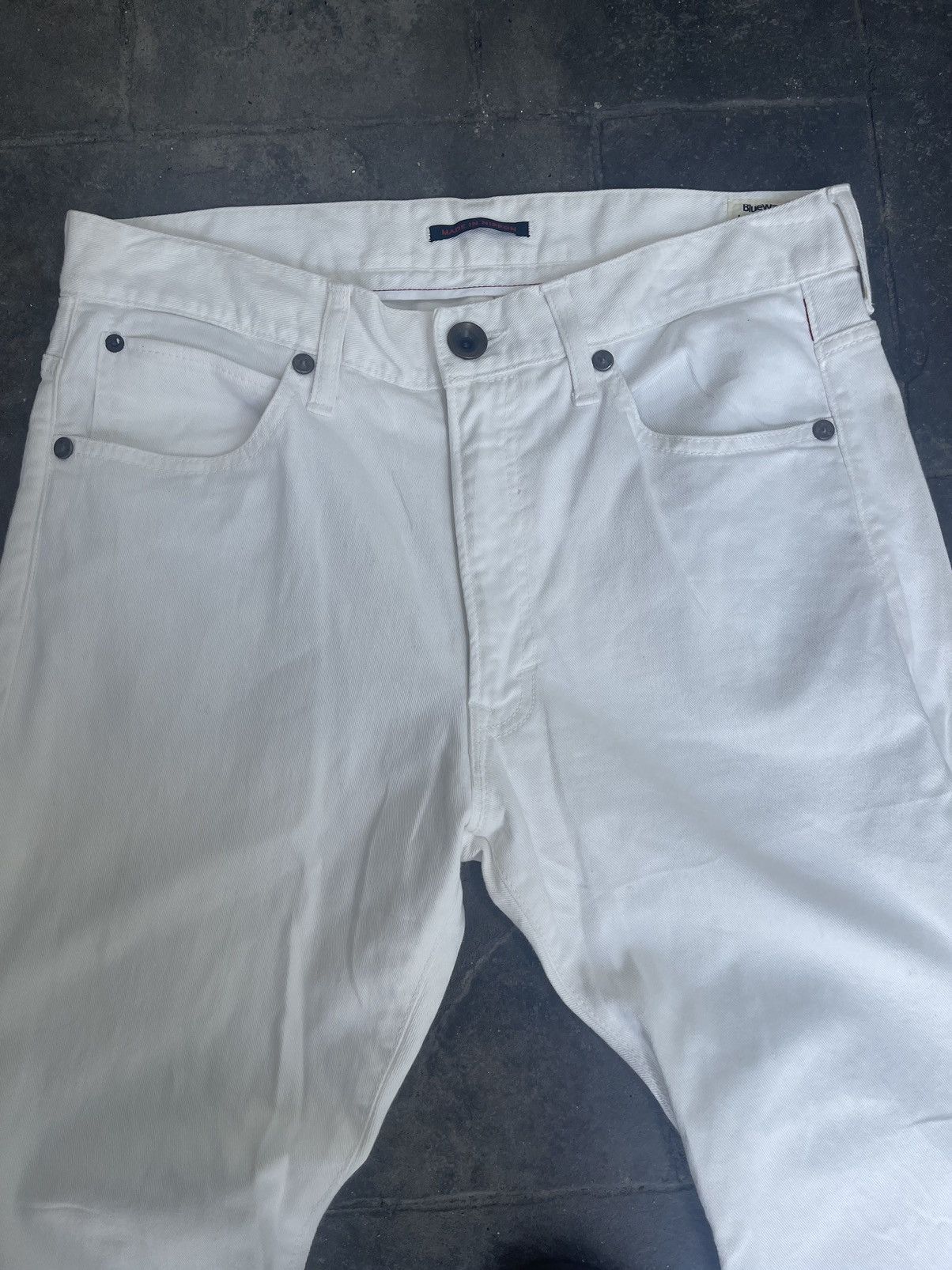 If Six Was Nine JAPAN MADE Blue Way Nippon White Size US 34 / EU 50 - 4 Thumbnail