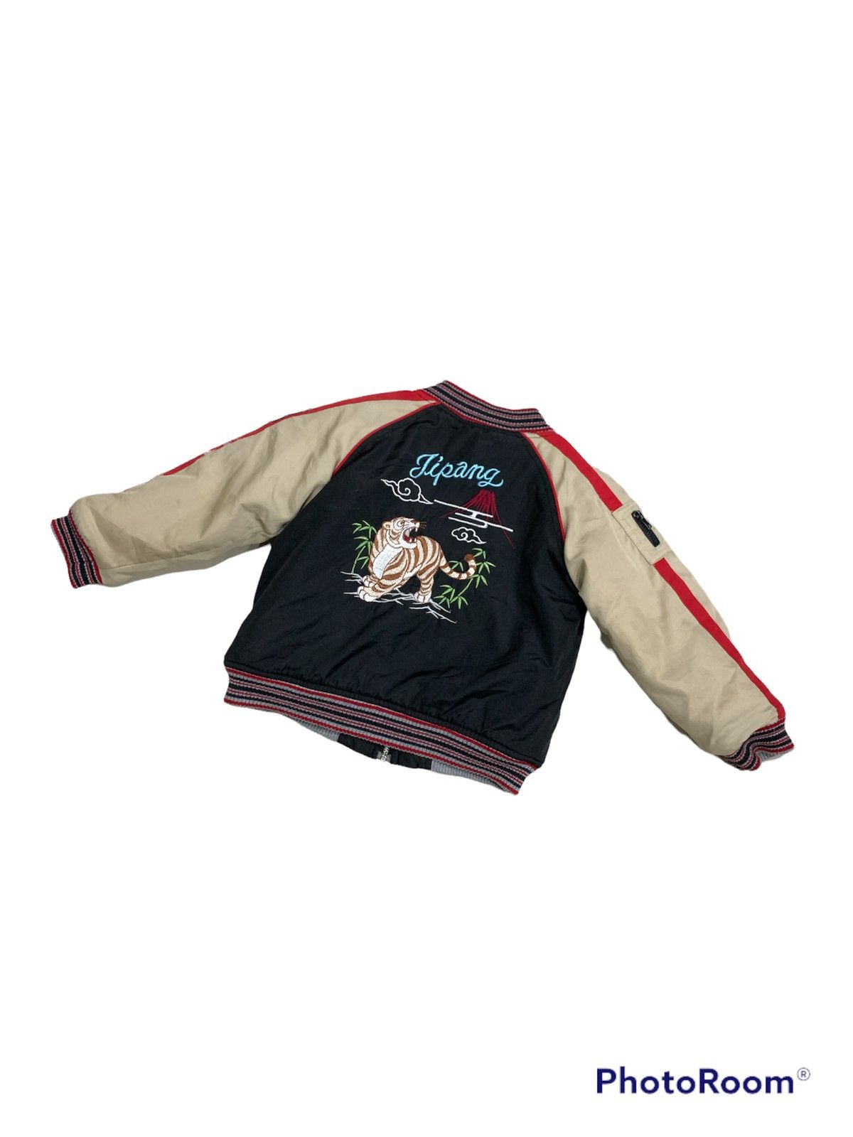 Japanese Brand VINTAGE SUKAJAN EMBROIDERED JACKET KIDS 95 Size US XXS / EU 40 - 1 Thumbnail