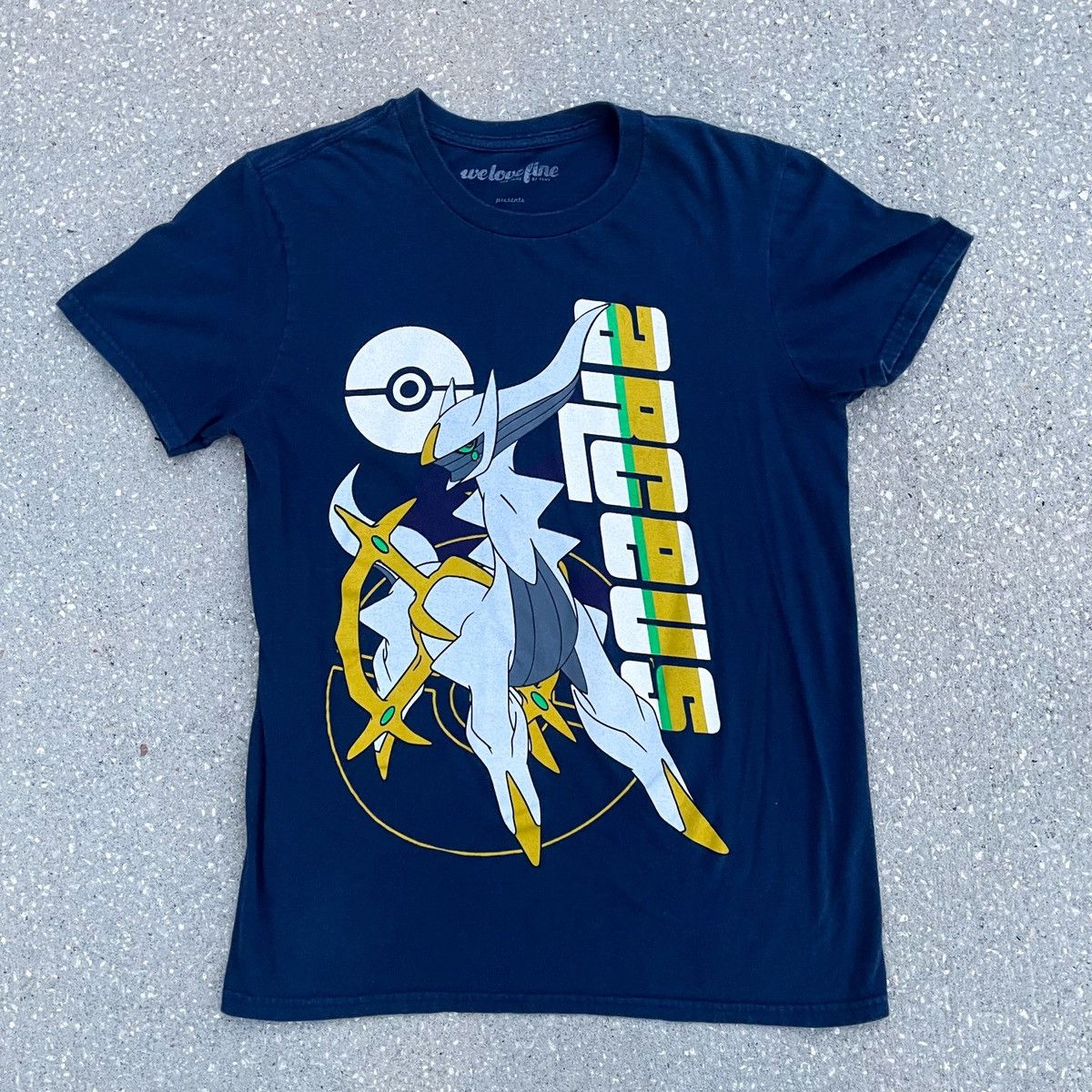 Pokemon Rare Pokémon Arceus Japanese Anime TV Tee Size US S / EU 44-46 / 1 - 2 Thumbnail