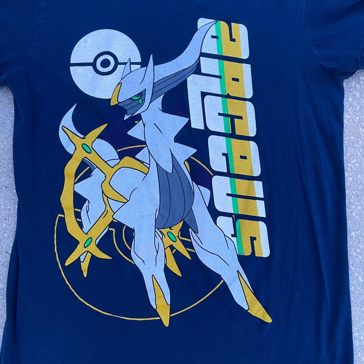Pokemon Rare Pokémon Arceus Japanese Anime TV Tee Size US S / EU 44-46 / 1 - 3 Thumbnail