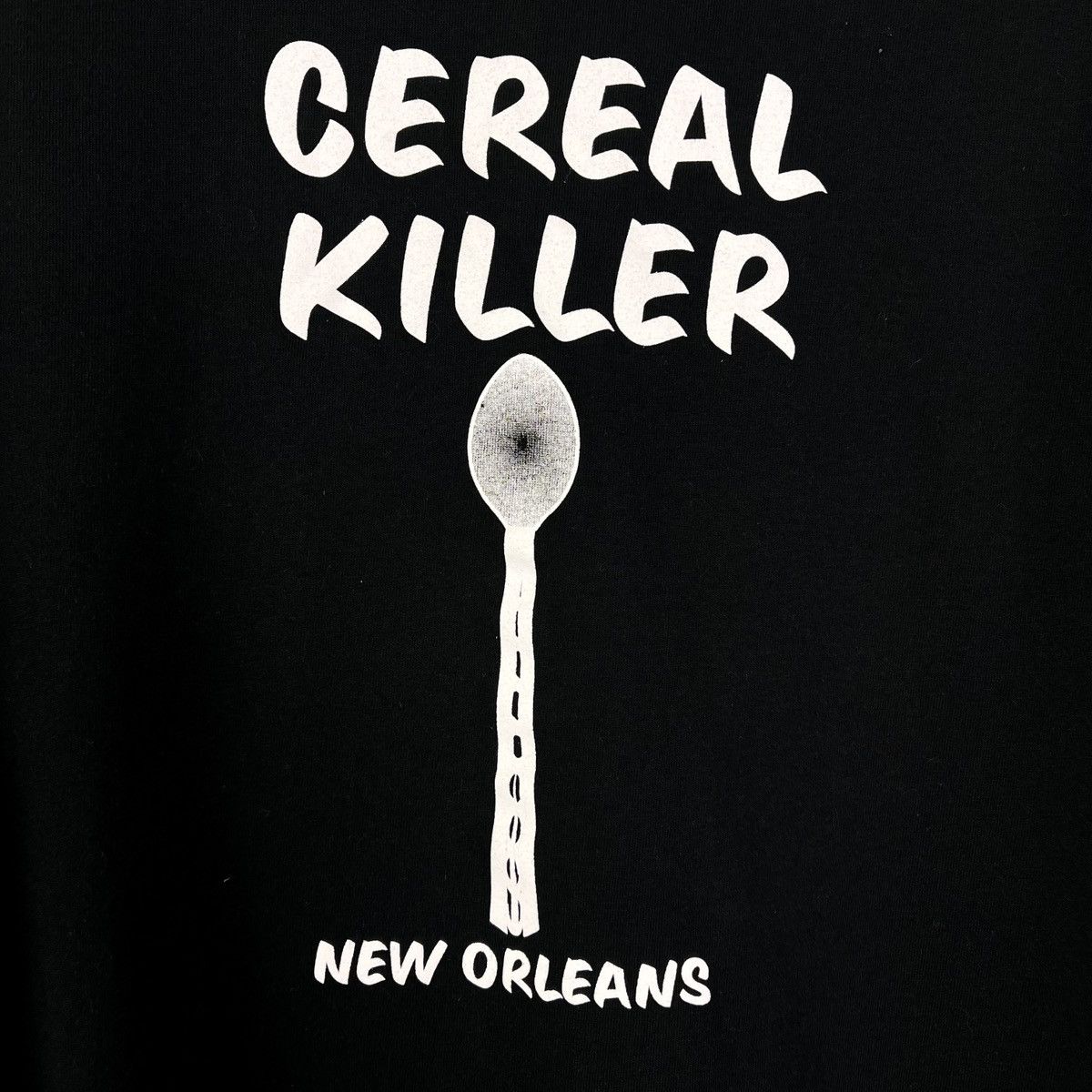 Vintage Vintage Humor Cereal Killer Spoon New Orleans Tee Size US XL / EU 56 / 4 - 2 Thumbnail