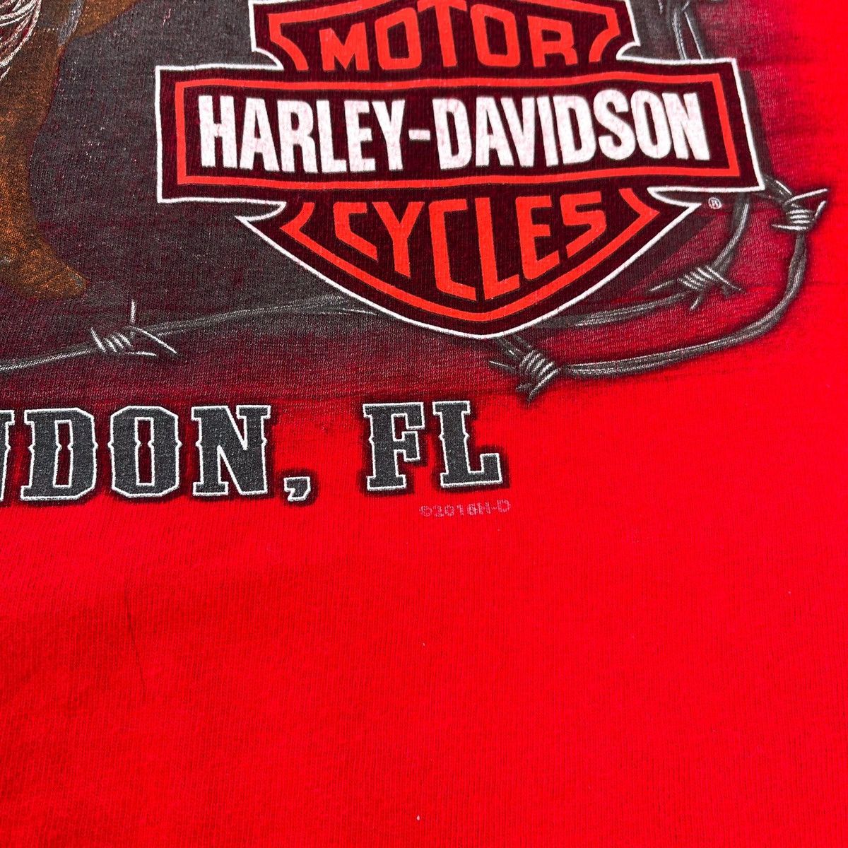 Harley Davidson × Vintage Harley Davidson Biker American Motorcycle Tee Size US L / EU 52-54 / 3 - 6 Thumbnail