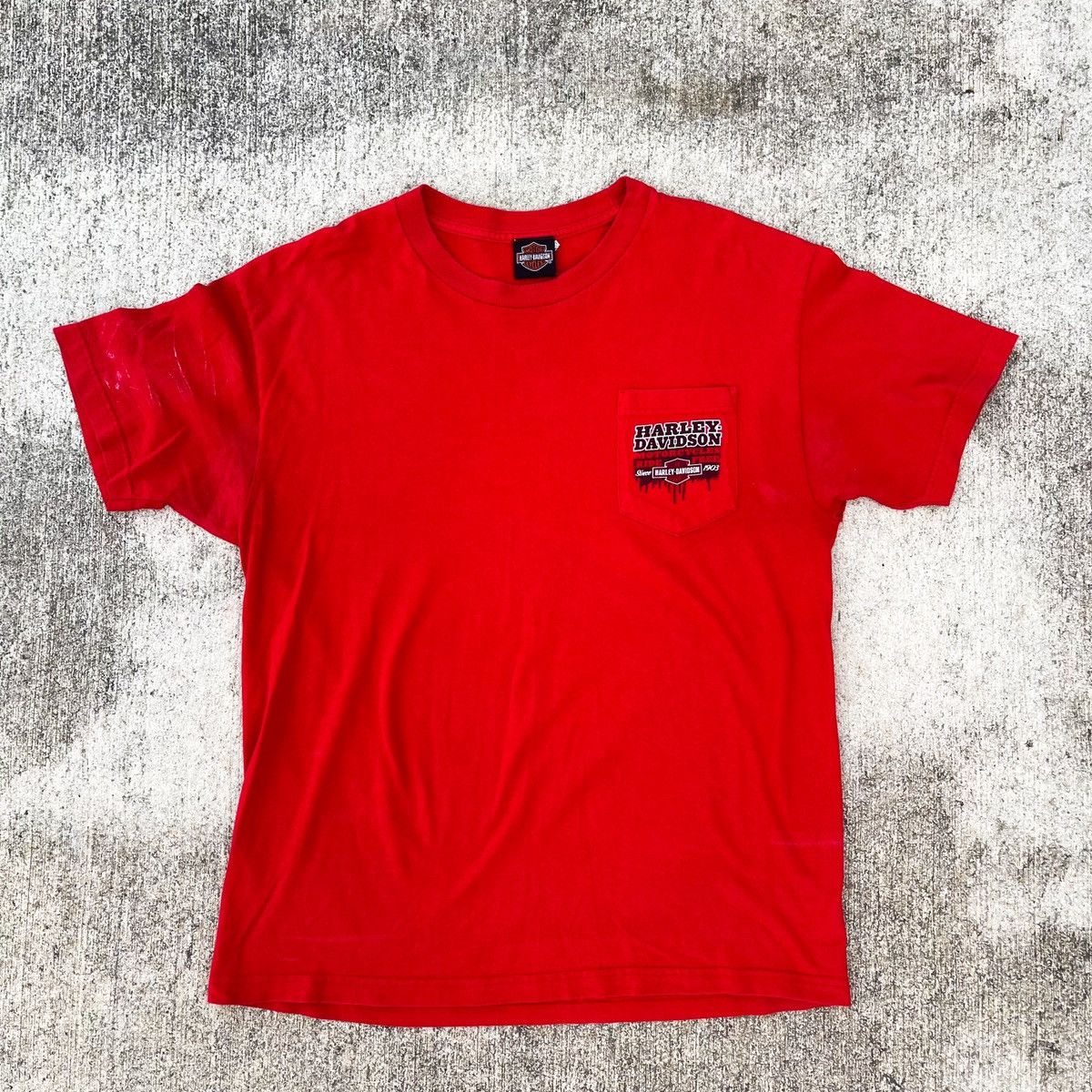 Harley Davidson × Vintage Harley Davidson Biker American Motorcycle Tee Size US L / EU 52-54 / 3 - 4 Thumbnail