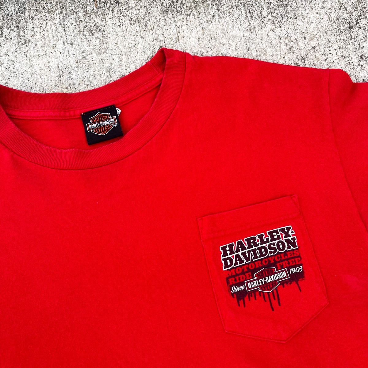 Harley Davidson × Vintage Harley Davidson Biker American Motorcycle Tee Size US L / EU 52-54 / 3 - 2 Thumbnail