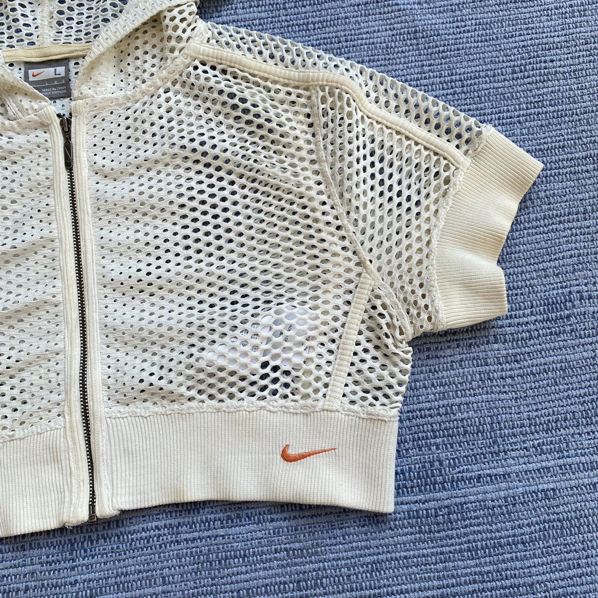 Nike × Vintage vintage nike mesh hoodie Size L / US 10 / IT 46 - 3 Thumbnail