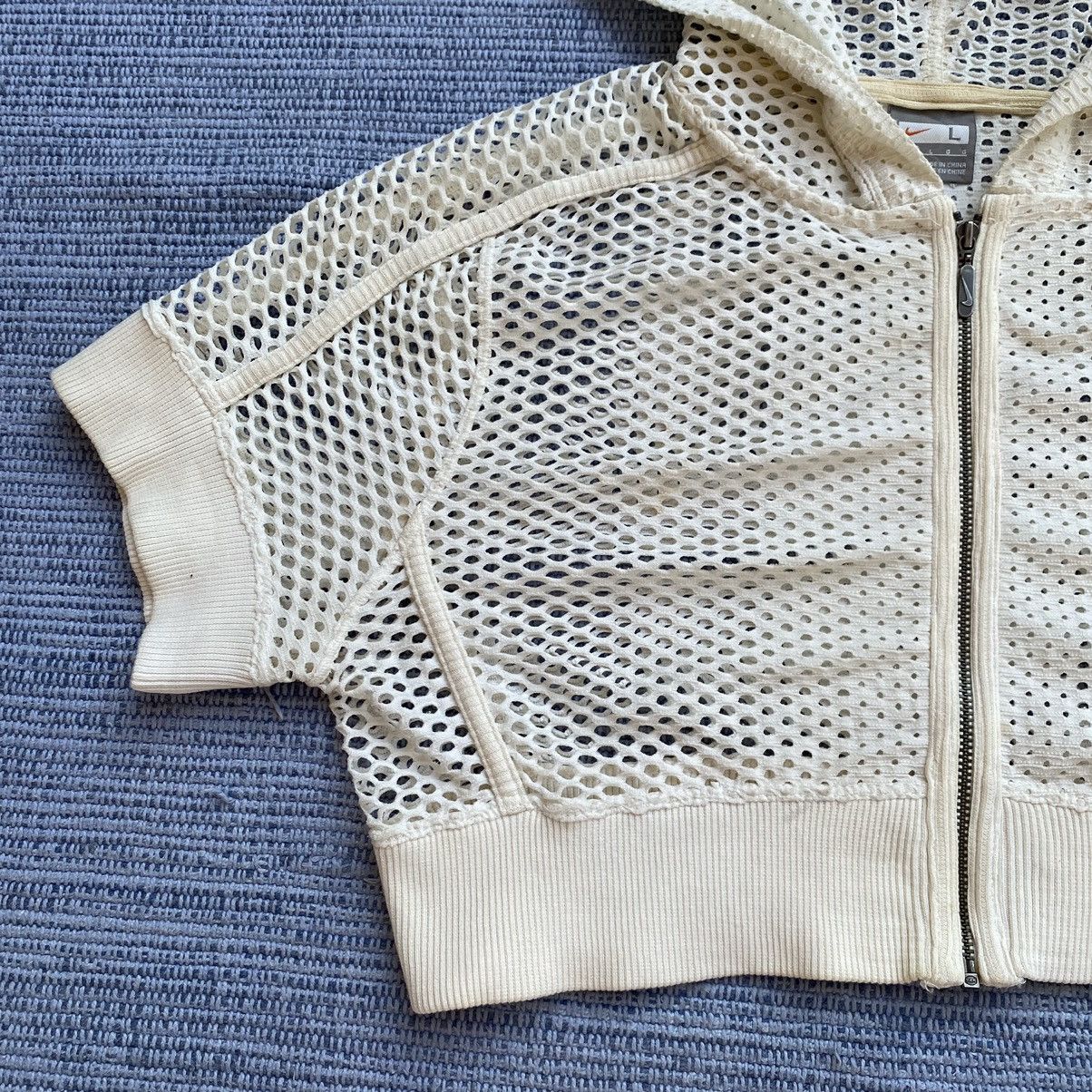 Nike × Vintage vintage nike mesh hoodie Size L / US 10 / IT 46 - 4 Thumbnail