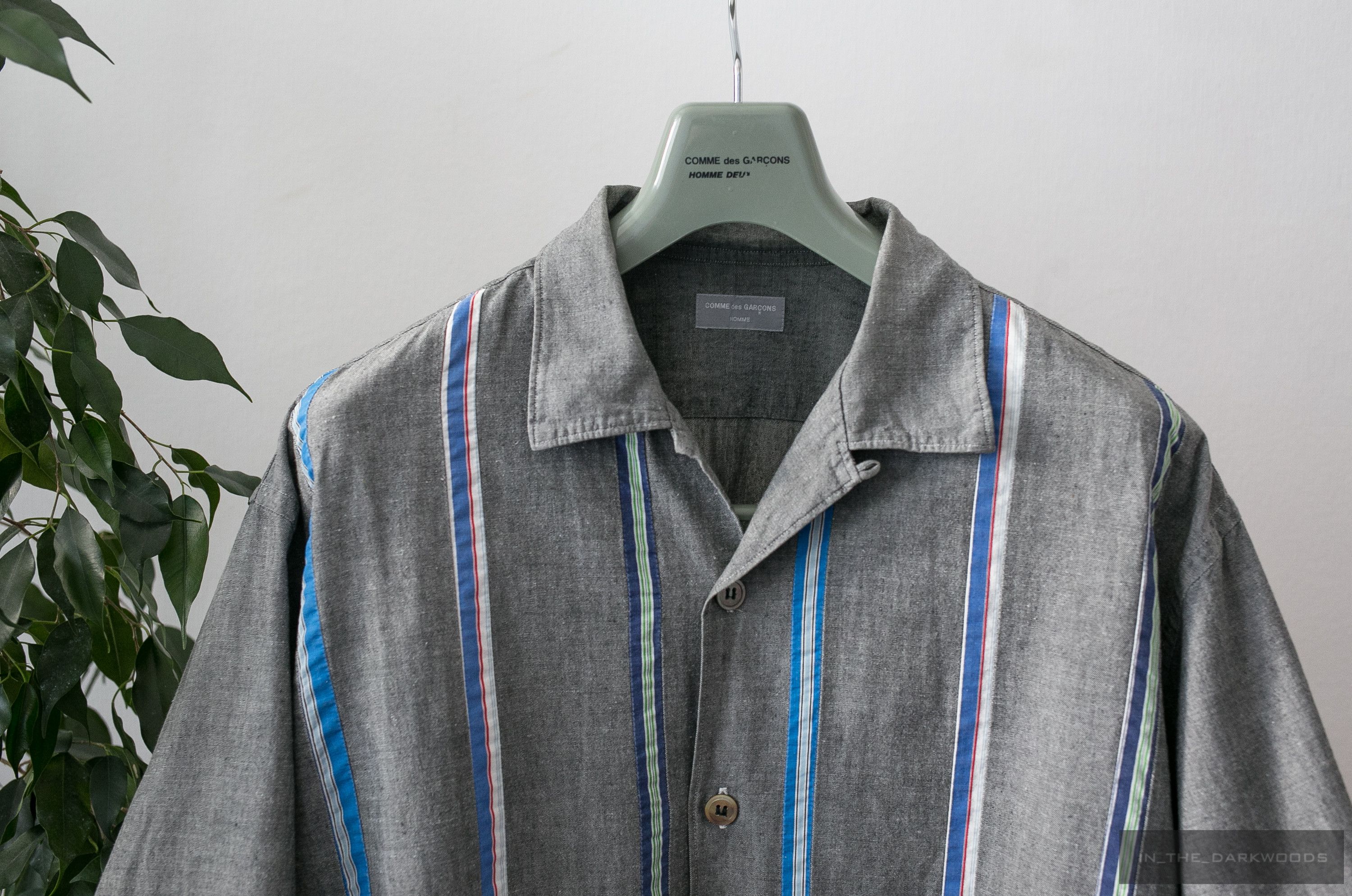 Comme des Garcons Homme boxy fit vintage cotton shirt Size US M / EU 48-50 / 2 - 5 Thumbnail