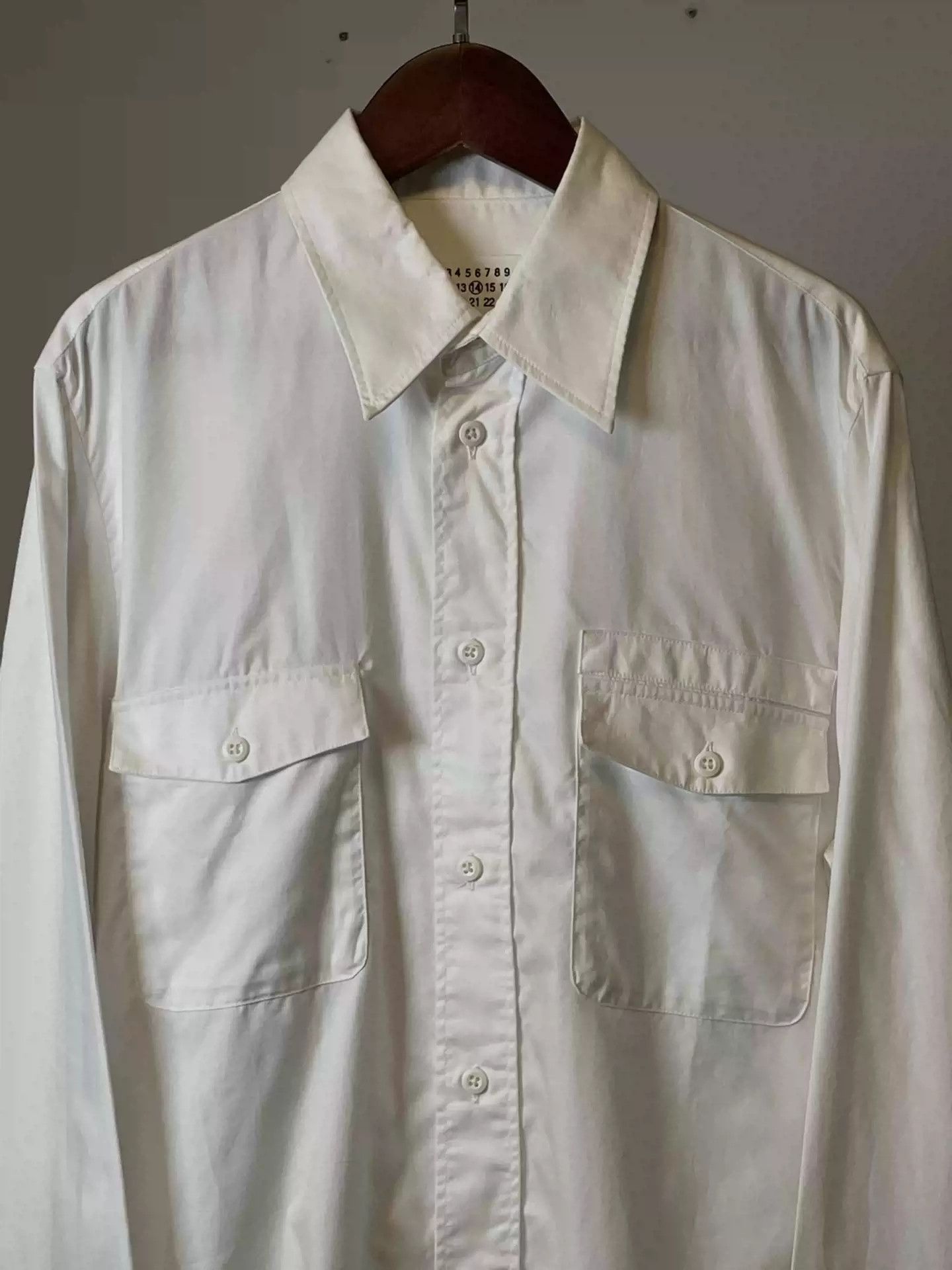 Maison Margiela Maison Margiela|S/S17 Replica Navy Shirt Size US M / EU 48-50 / 2 - 4 Thumbnail