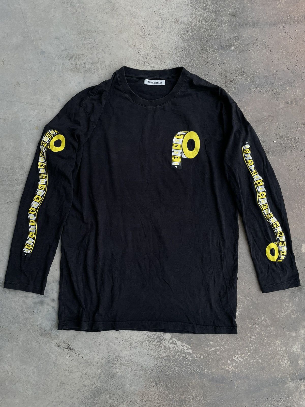 Henrik Vibskov 🔥Hendrik Vibskov Measuring L/S Tee🔥 Size US L / EU 52-54 / 3 - 1 Thumbnail