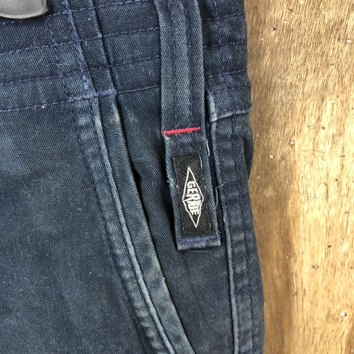 Japanese Brand Japanese Brand Dark Blue Cargo Multipocket pants #6189 Size US 31 - 8 Thumbnail