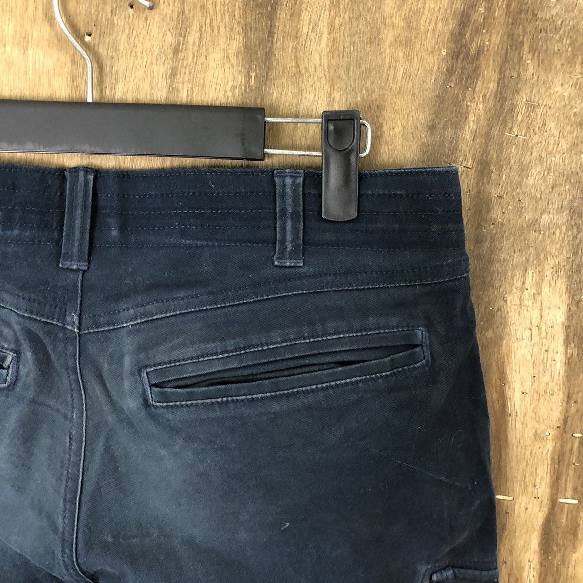 Japanese Brand Japanese Brand Dark Blue Cargo Multipocket pants #6189 Size US 31 - 13 Thumbnail