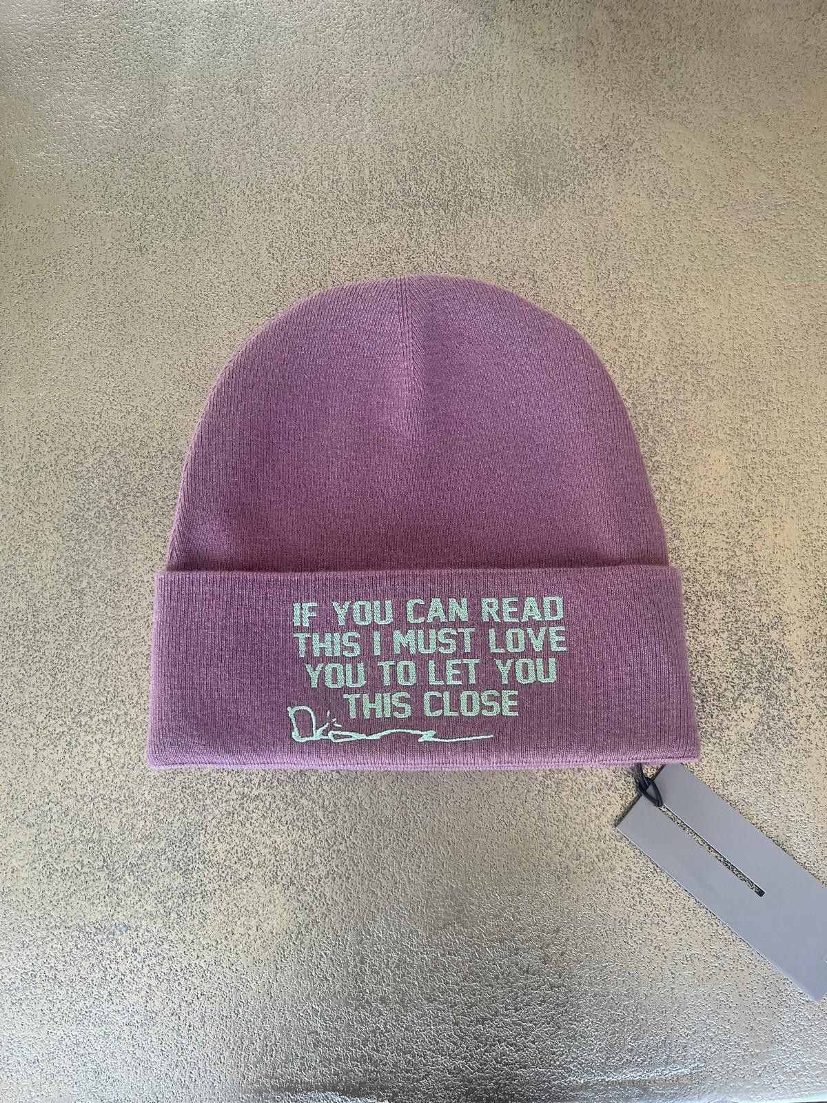 Dior × Travis Scott Cactus Jack Cashmere Beanie in Rose Violet Size ONE SIZE - 10 Thumbnail