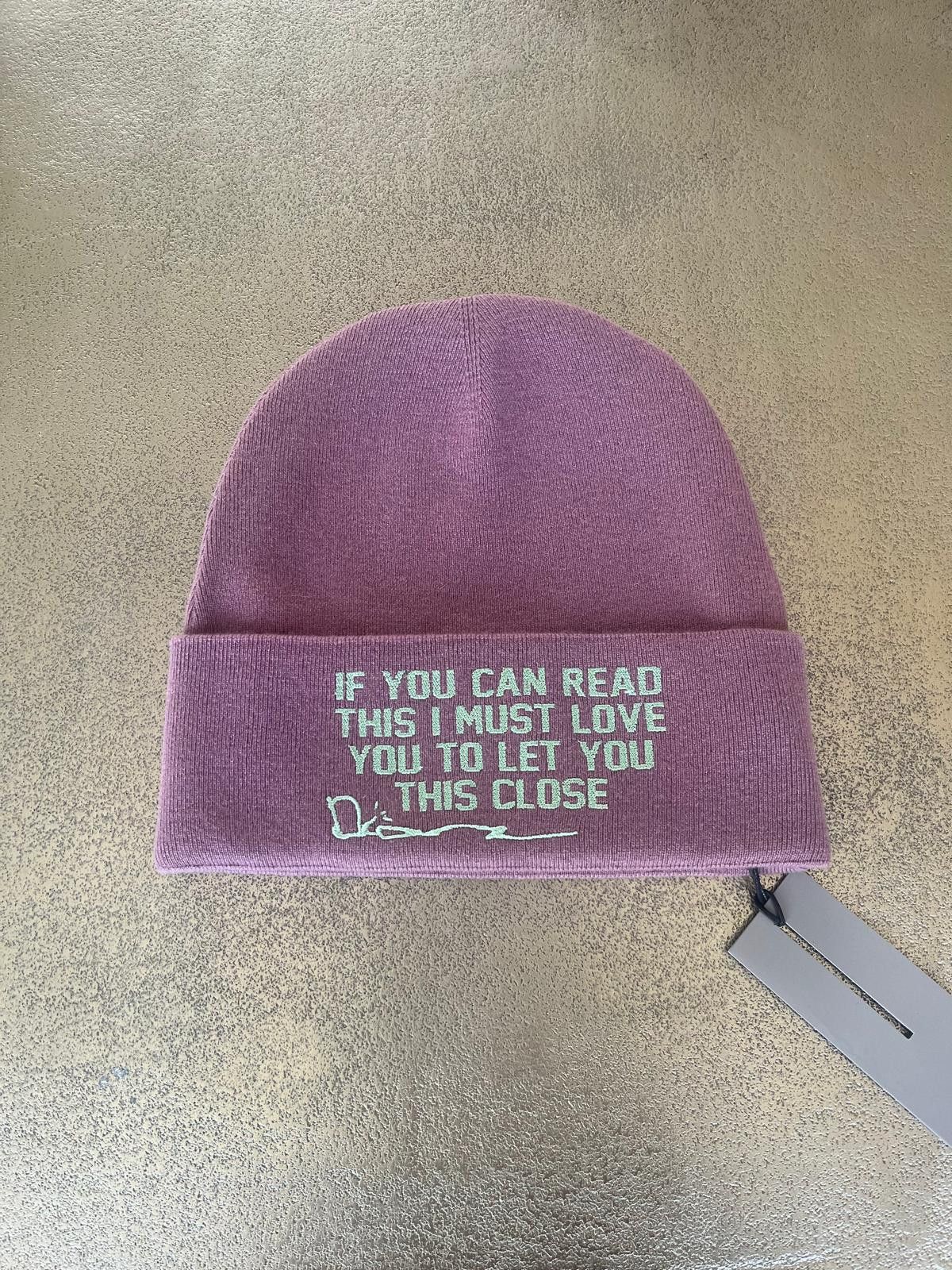 Dior × Travis Scott Cactus Jack Cashmere Beanie in Rose Violet Size ONE SIZE - 2 Thumbnail