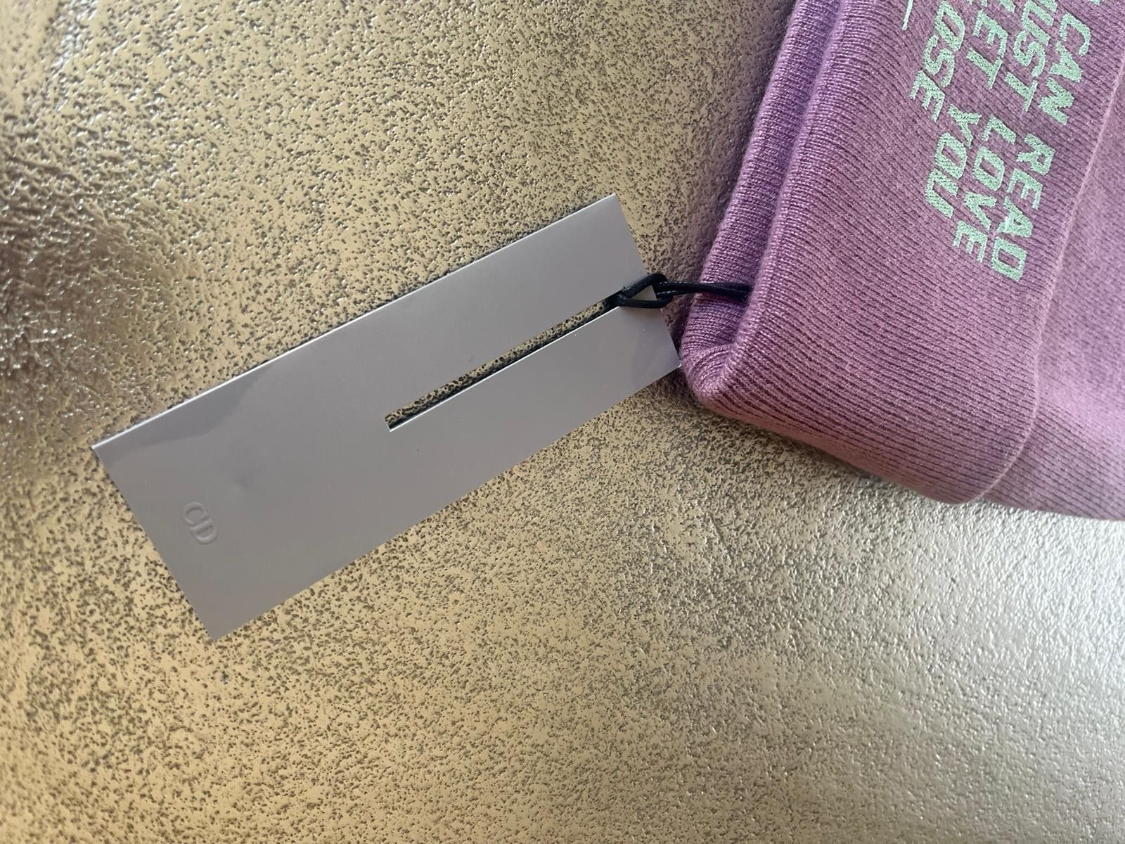 Dior × Travis Scott Cactus Jack Cashmere Beanie in Rose Violet Size ONE SIZE - 5 Thumbnail