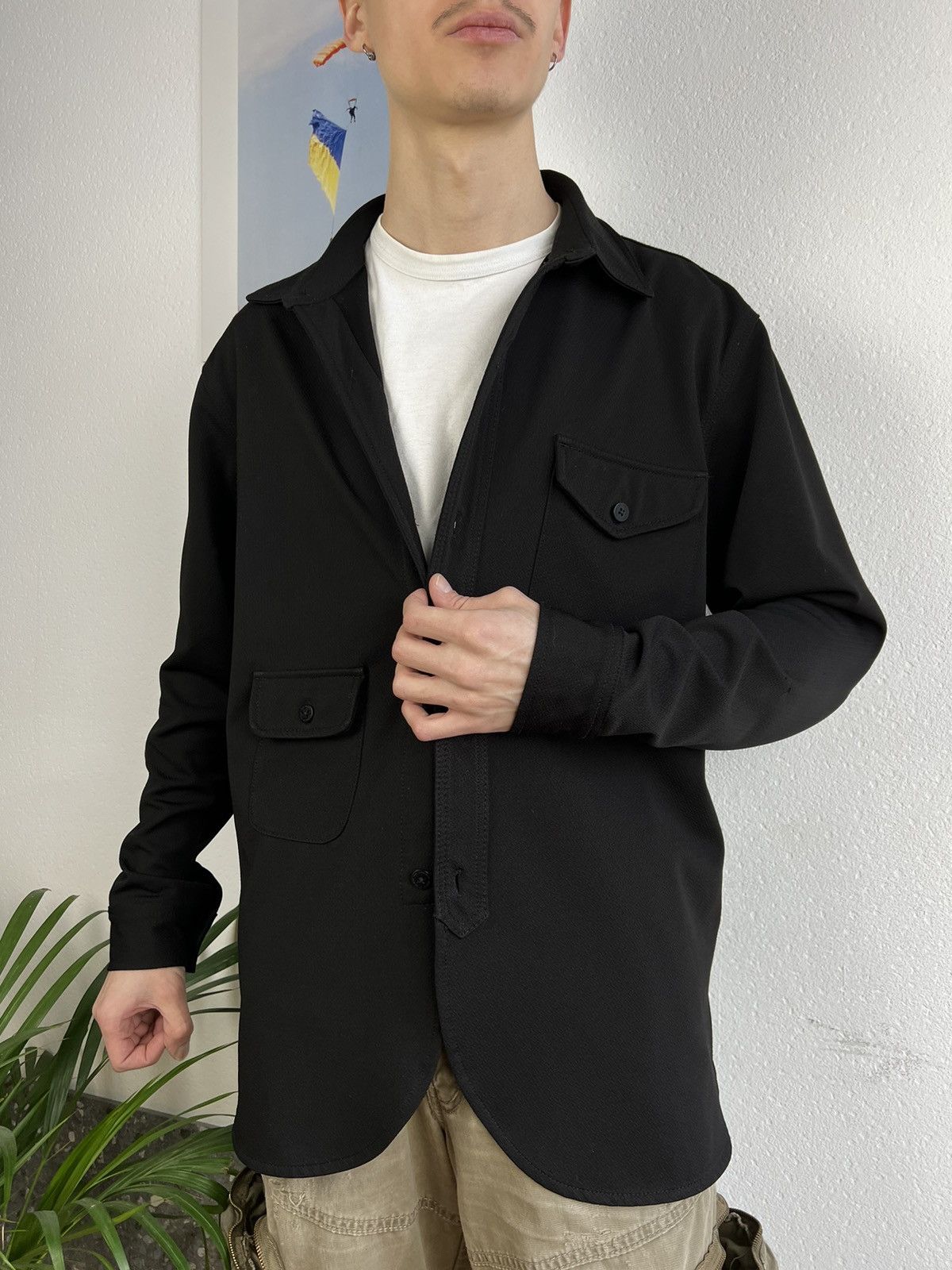 Han Kjobenhavn × Vintage Cargo Shirt Size US L / EU 52-54 / 3 - 7 Thumbnail
