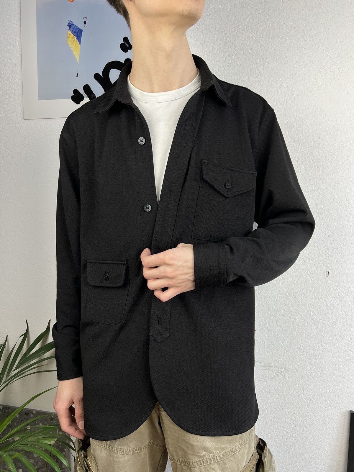 Han Kjobenhavn × Vintage Cargo Shirt Size US L / EU 52-54 / 3 - 16 Thumbnail