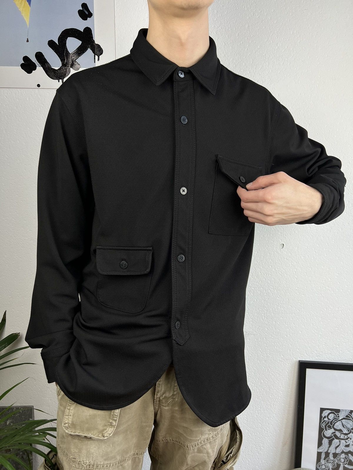 Han Kjobenhavn × Vintage Cargo Shirt Size US L / EU 52-54 / 3 - 11 Thumbnail
