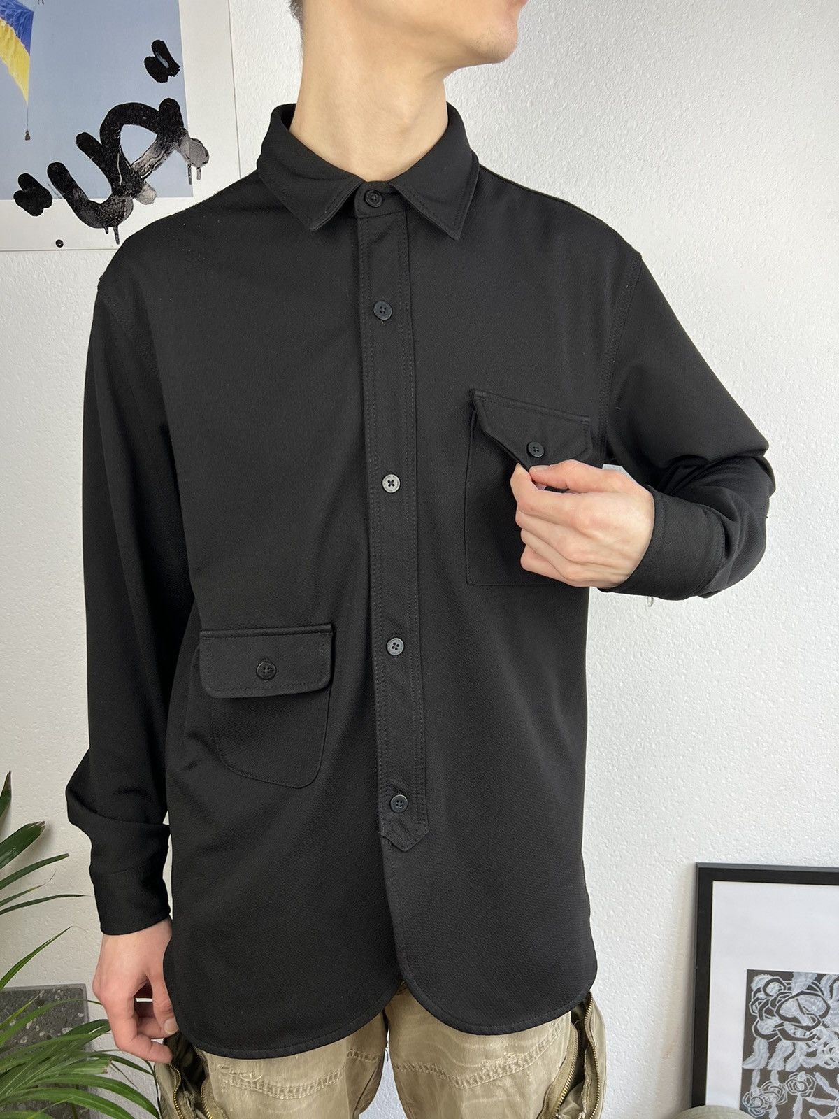 Han Kjobenhavn × Vintage Cargo Shirt Size US L / EU 52-54 / 3 - 14 Thumbnail