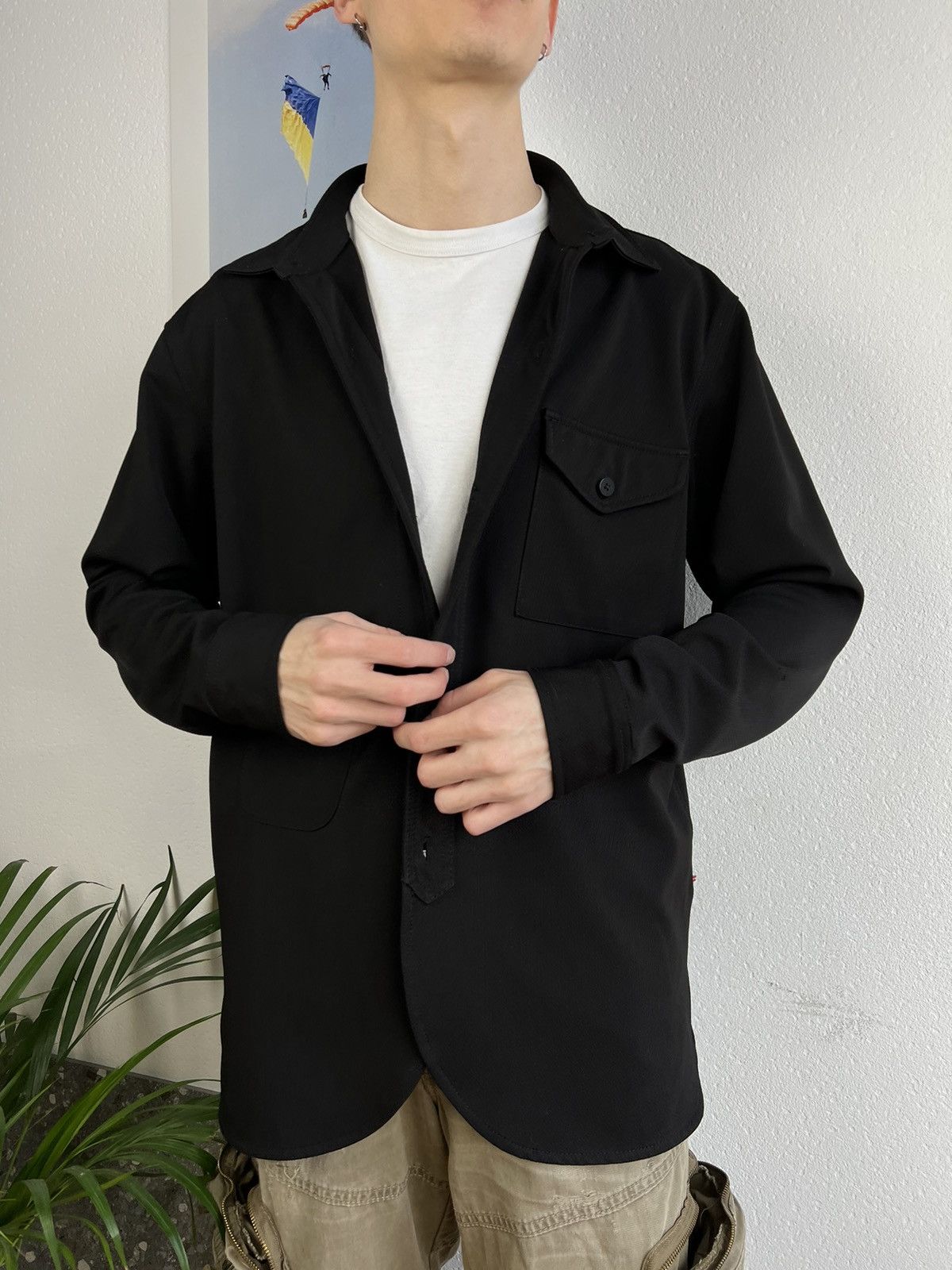 Han Kjobenhavn × Vintage Cargo Shirt Size US L / EU 52-54 / 3 - 3 Thumbnail