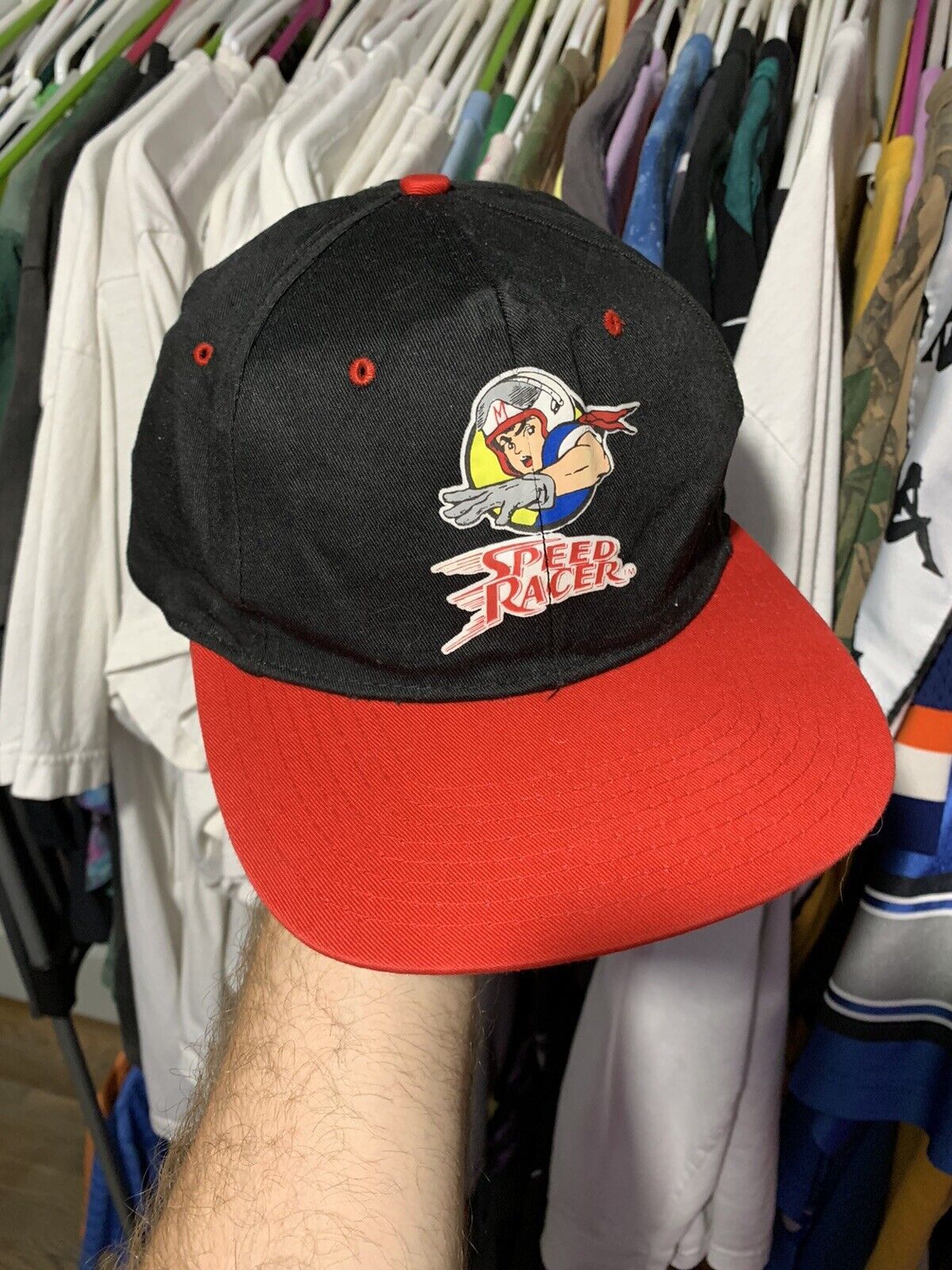 Vintage 1994 official Speed Racer hat by Stanley Desantis | Grailed