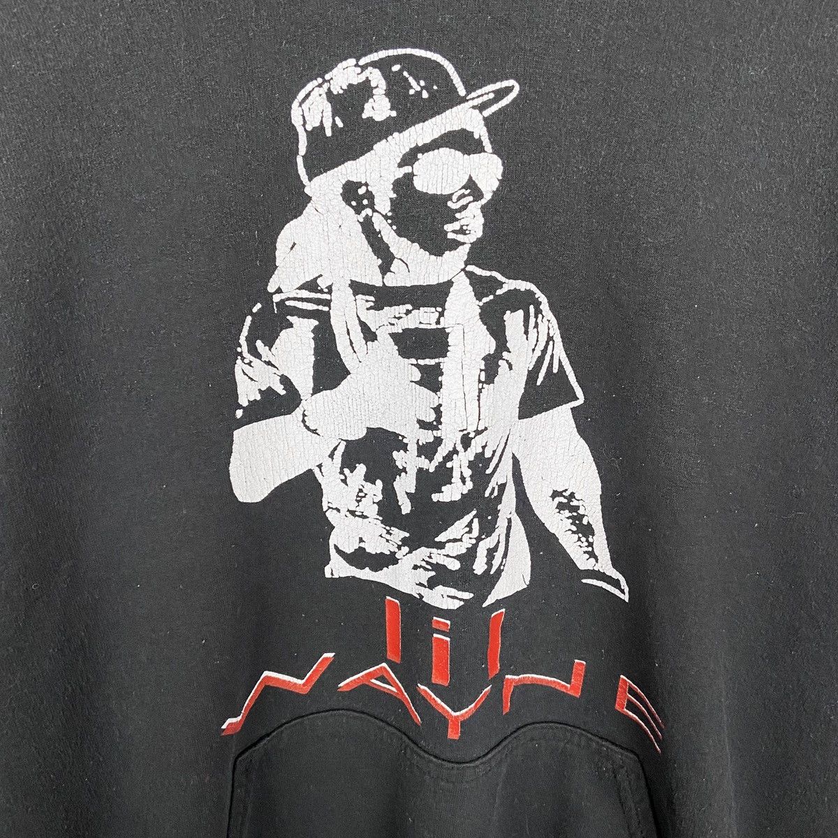 Lil Wayne Vintage 00’s rare Lil Wayne OG oversize hoodie World Tour Size US L / EU 52-54 / 3 - 5 Thumbnail