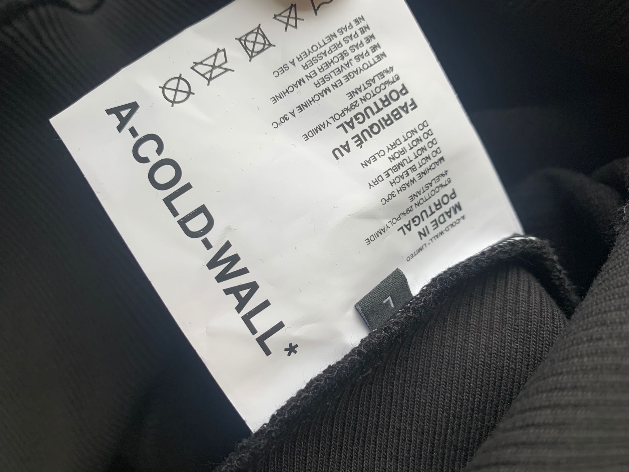 A-COLD-WALL* Pullover Hoodie in Black Size US L / EU 52-54 / 3 - 10 Thumbnail