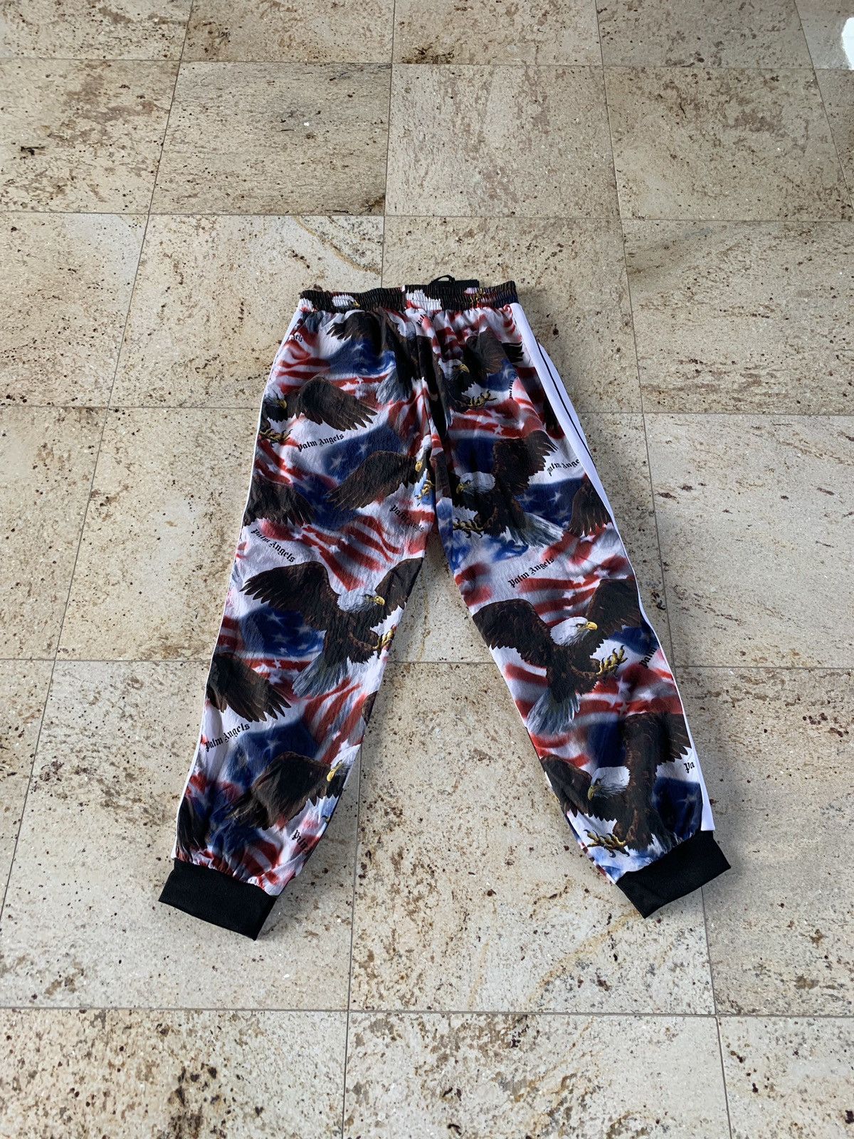 Palm Angels American Flag & Eagle Print Track Pants Size US 36 / EU 52 - 8 Thumbnail