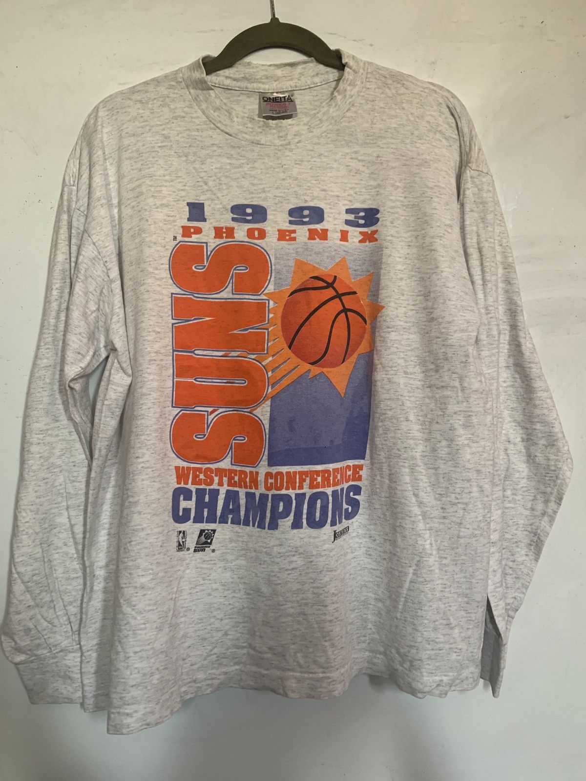 image of NBA x Vintage Phoenix Suns Vd 11 in Grey, Men's (Size XL)