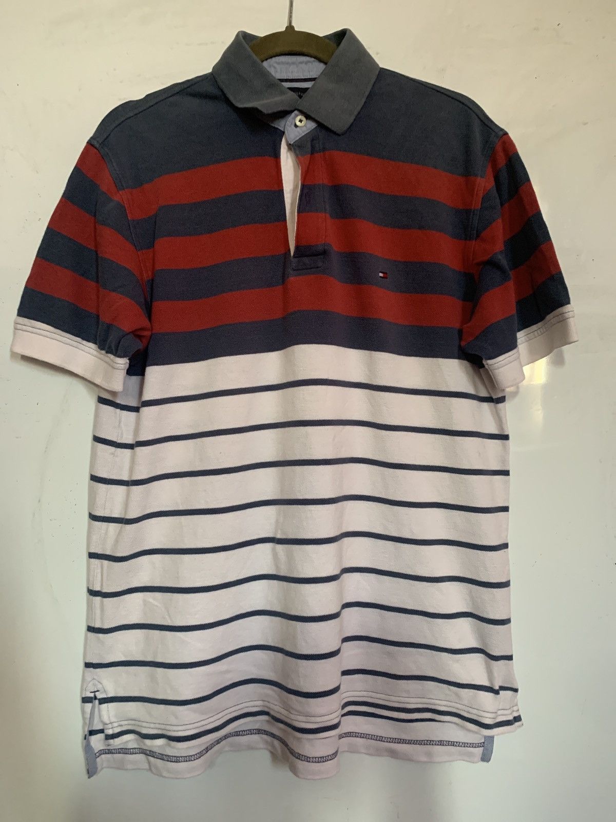 image of Vintage Tommy Hilfiger Vd 11 in White, Men's (Size Large)