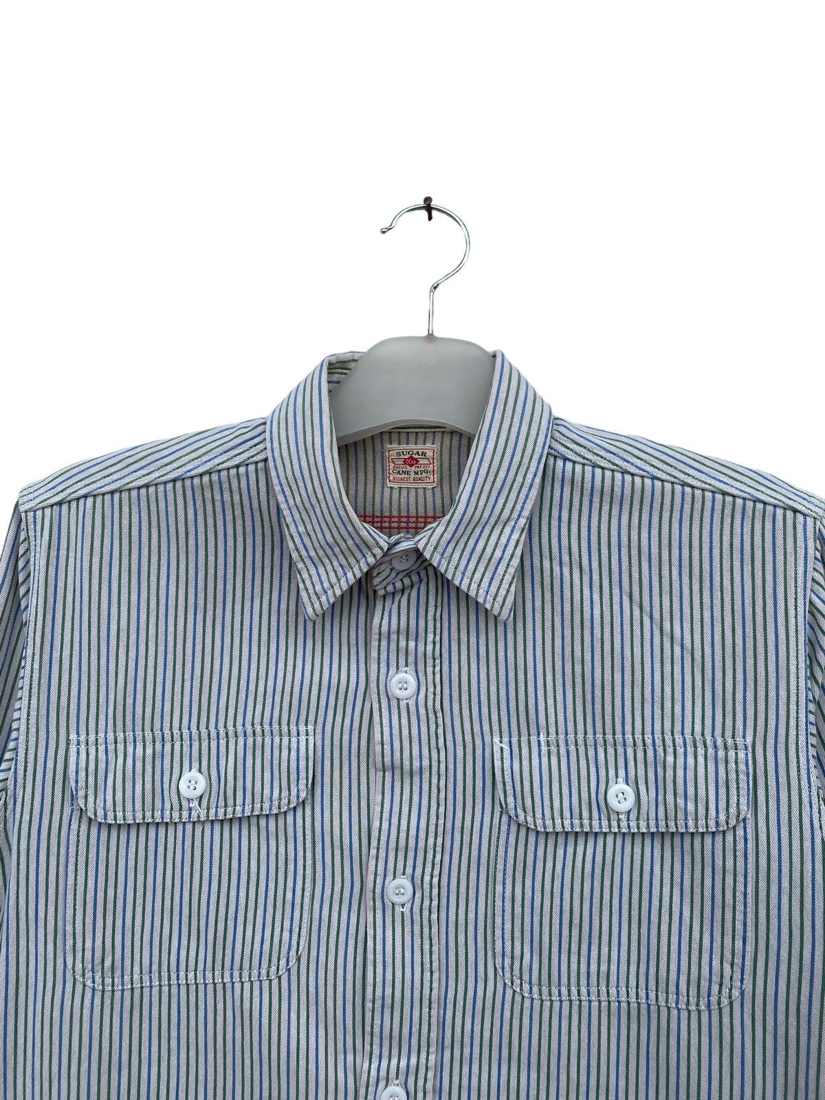 Sugar Cane Vintage Sugar Cane Stripe Shirt Size US M / EU 48-50 / 2 - 3 Thumbnail