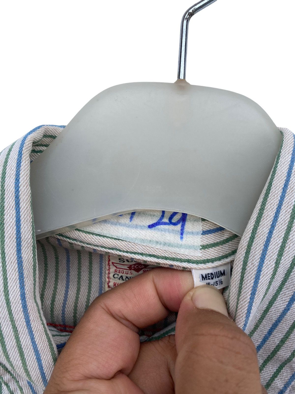 Sugar Cane Vintage Sugar Cane Stripe Shirt Size US M / EU 48-50 / 2 - 4 Thumbnail