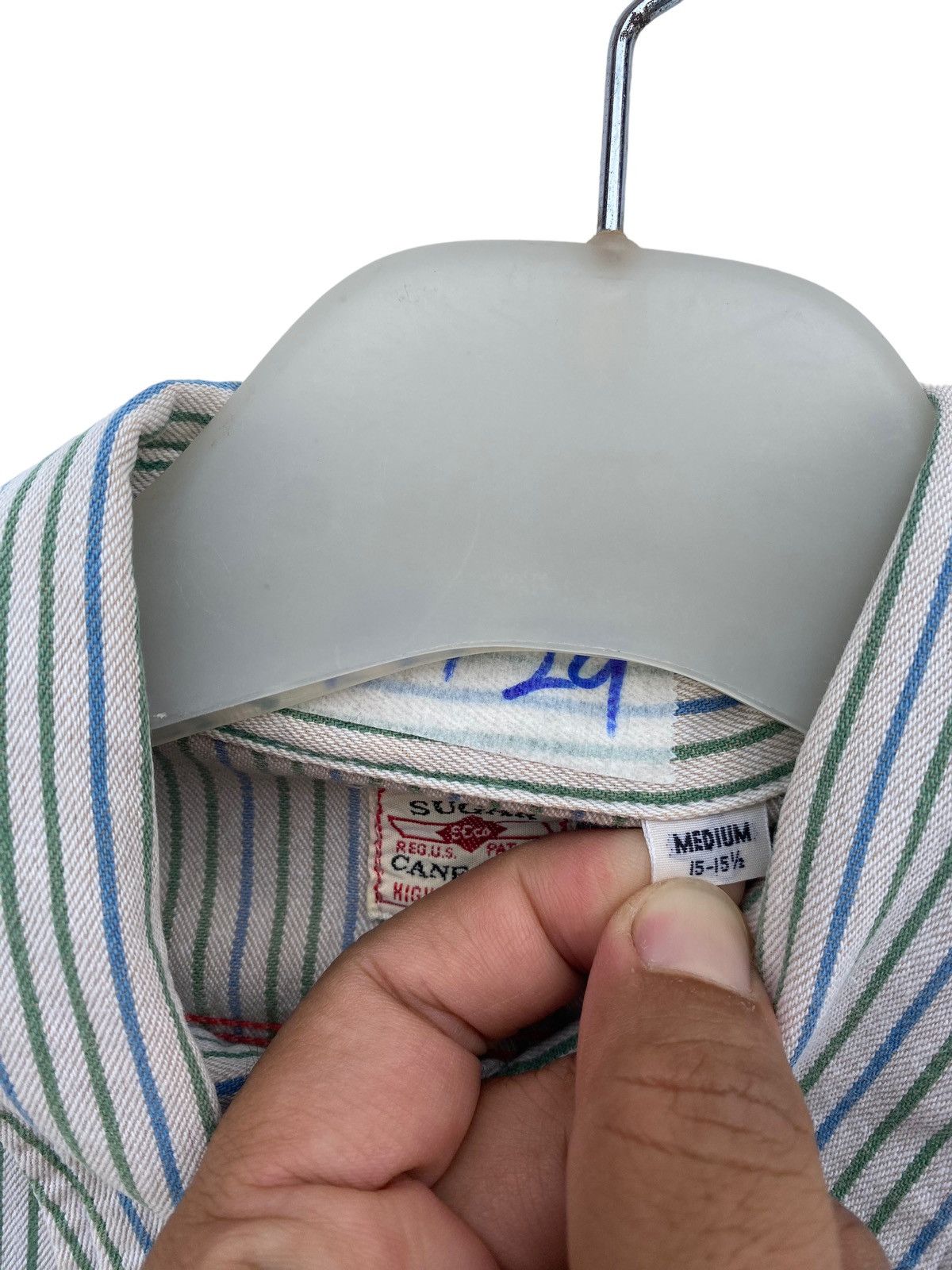 Sugar Cane Vintage Sugar Cane Stripe Shirt Size US M / EU 48-50 / 2 - 5 Thumbnail