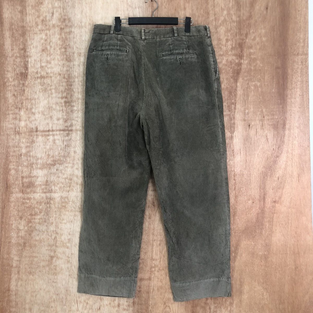 Lands' End DL Land End Dark Brown Corduroy Casual pants #6206 Size US 33 - 5 Thumbnail