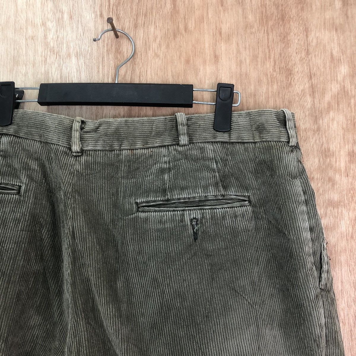 Lands' End DL Land End Dark Brown Corduroy Casual pants #6206 Size US 33 - 9 Thumbnail