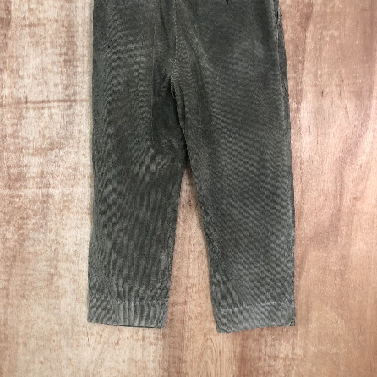 Lands' End DL Land End Dark Brown Corduroy Casual pants #6206 Size US 33 - 7 Thumbnail