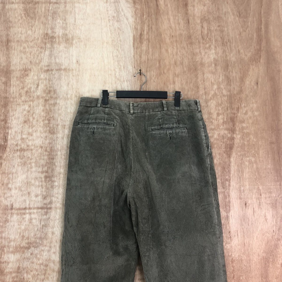 Lands' End DL Land End Dark Brown Corduroy Casual pants #6206 Size US 33 - 6 Thumbnail