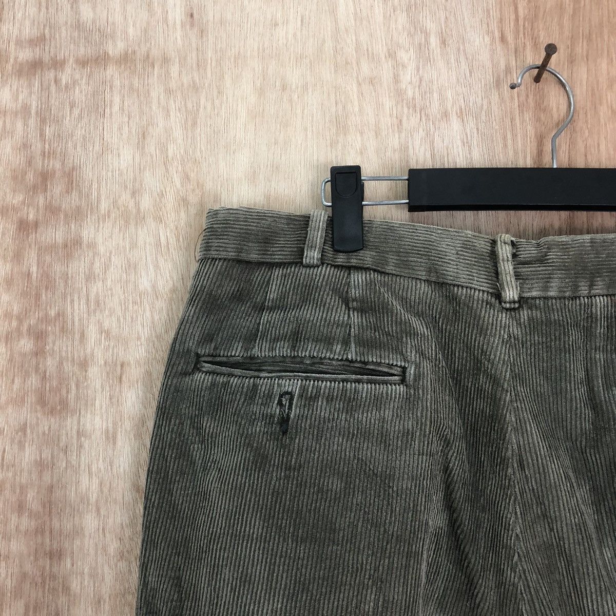 Lands' End DL Land End Dark Brown Corduroy Casual pants #6206 Size US 33 - 8 Thumbnail