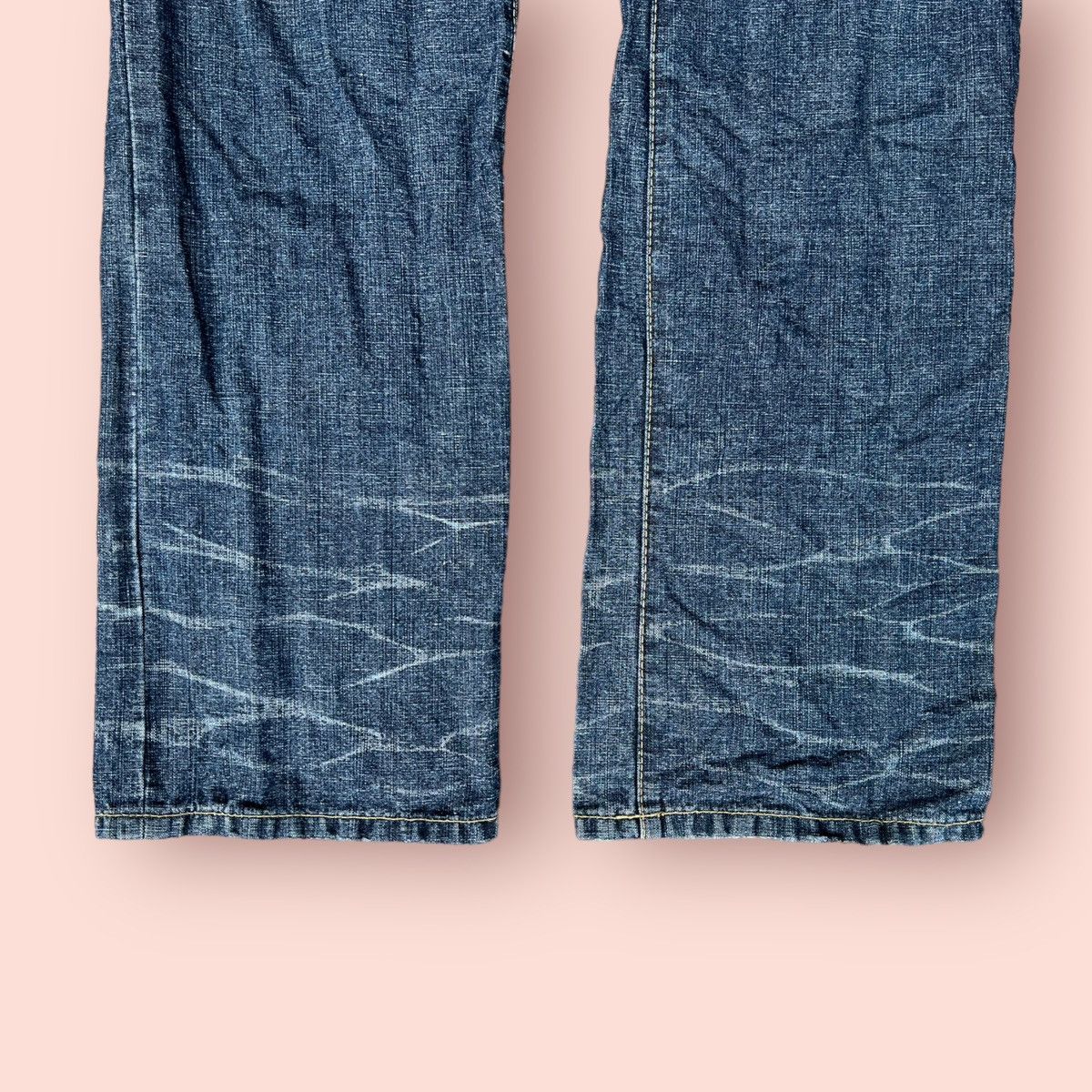 14th Addiction × ABAHOUSE VINTAGE ABAHOUSE HEMP STUDDED POCKETS DENIM Size US 30 / EU 46 - 13 Thumbnail