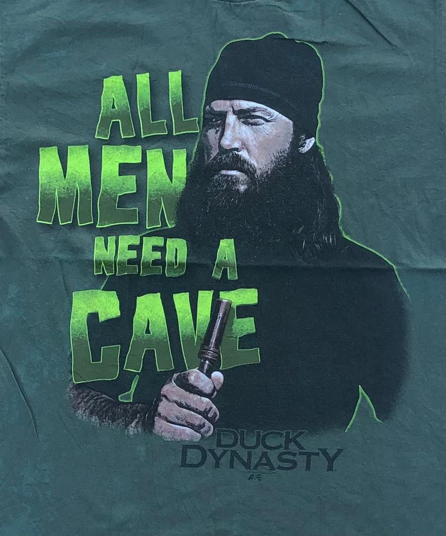 Vintage vintage tee All Men Need A Cave A24 Size US M / EU 48-50 / 2 - 2 Thumbnail