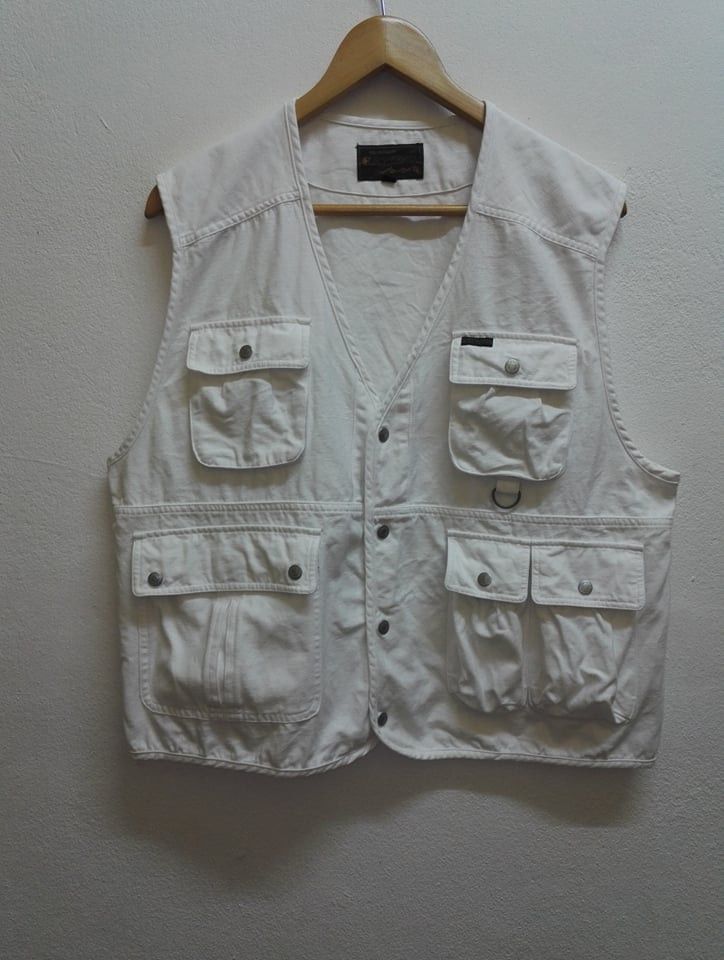Japanese Brand LANGLOCH Tactical Military Multipocket Utilities VestJacket Size US L / EU 52-54 / 3 - 1 Thumbnail