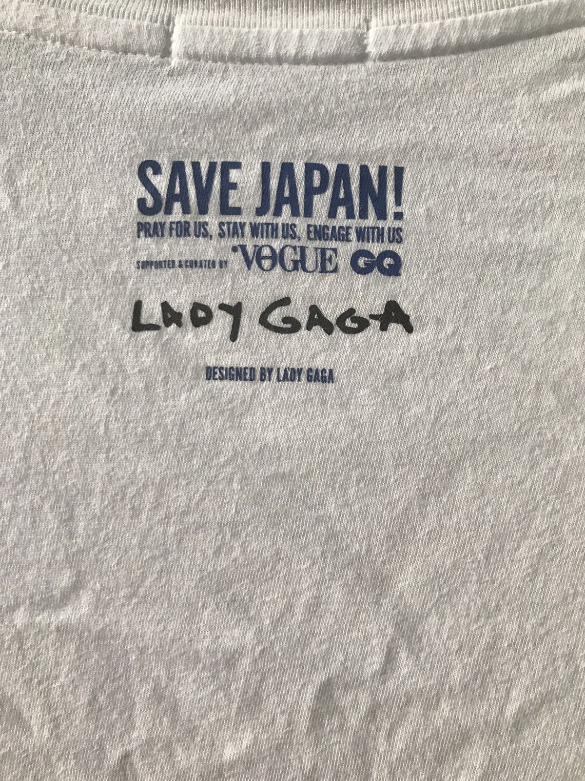 Band Tees × Japanese Brand Save Japan designed by LADY GAGA vogue Size US L / EU 52-54 / 3 - 3 Thumbnail