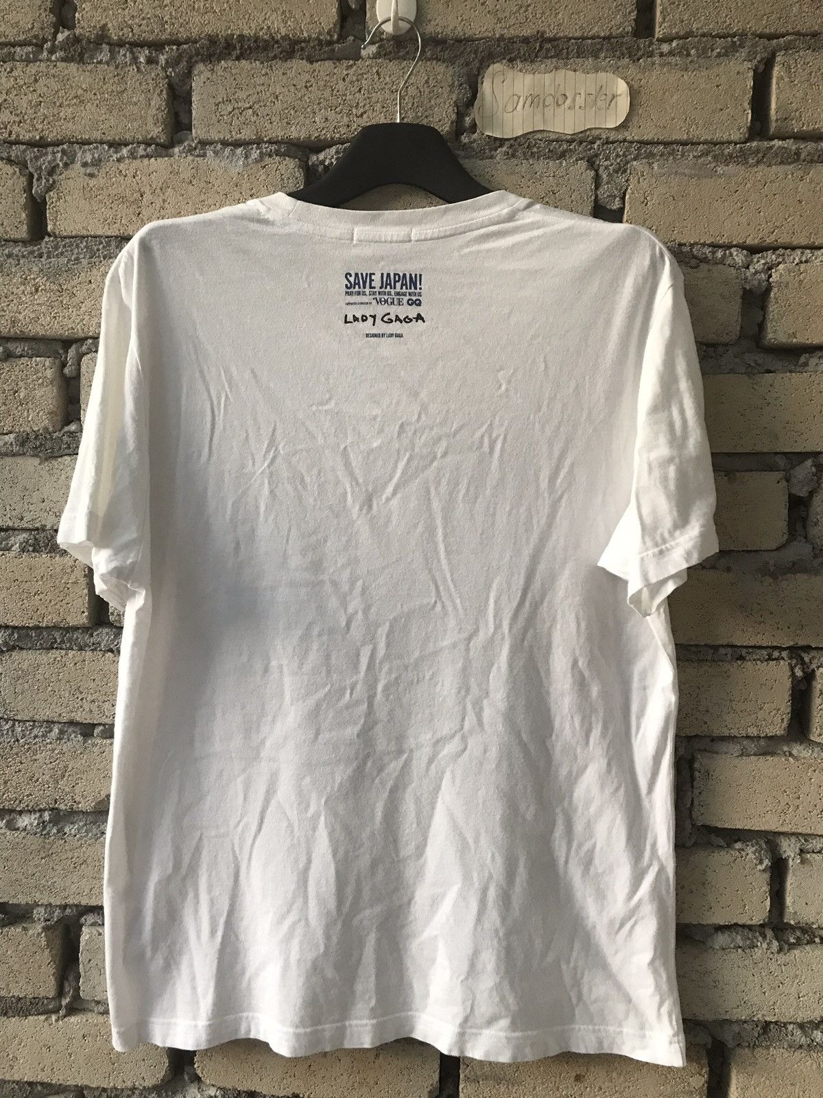 Band Tees × Japanese Brand Save Japan designed by LADY GAGA vogue Size US L / EU 52-54 / 3 - 4 Thumbnail