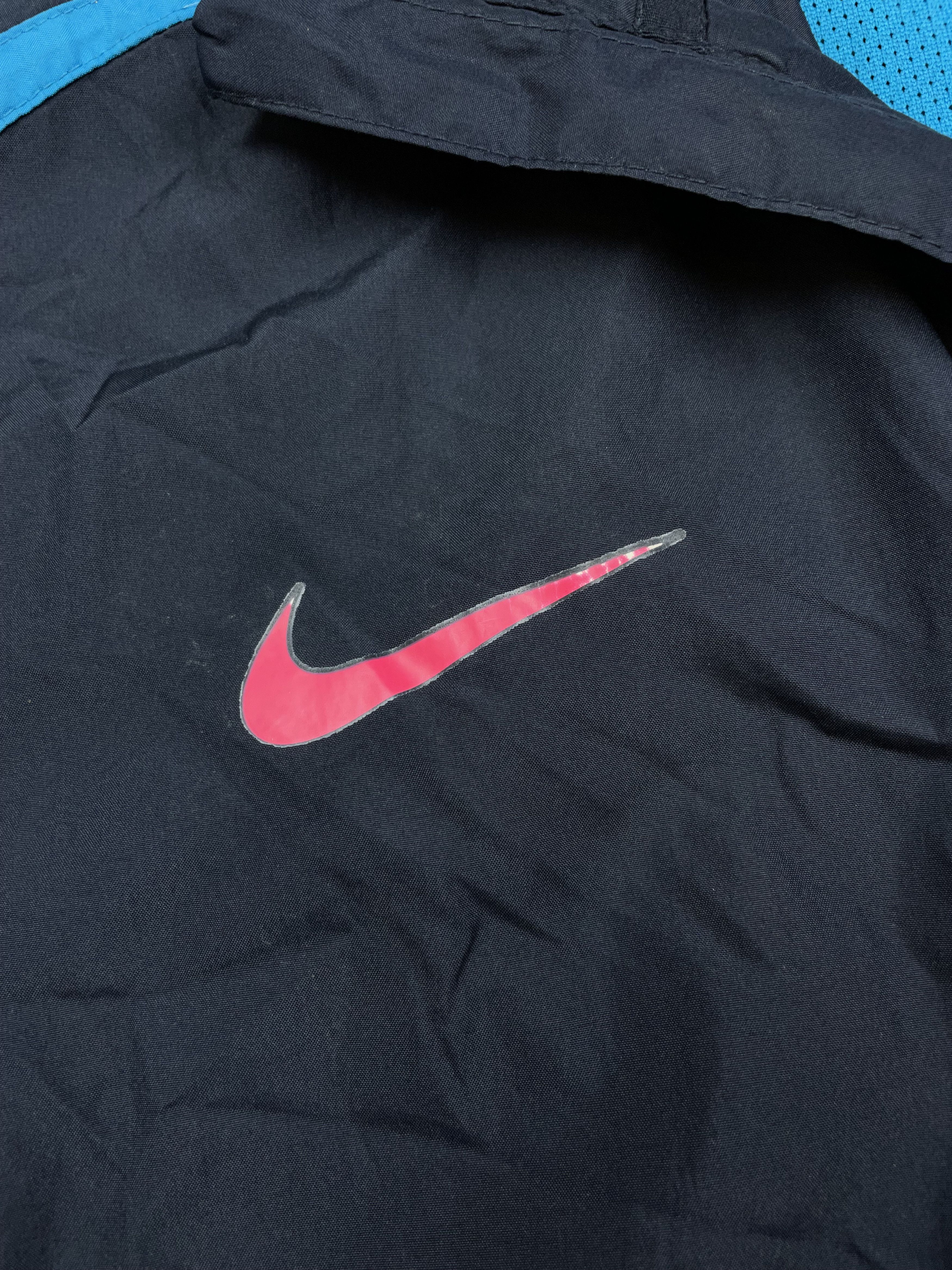 Nike Vintage Nike Barcelona Football Soccer Jacket Windbreaker Size US L / EU 52-54 / 3 - 5 Thumbnail