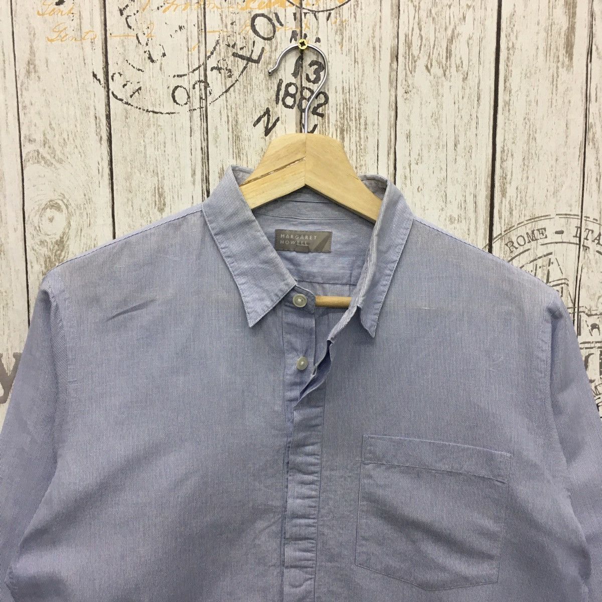 Margaret Howell Rare Margaret Howell Blouse Half Button Size S / US 4 / IT 40 - 3 Thumbnail
