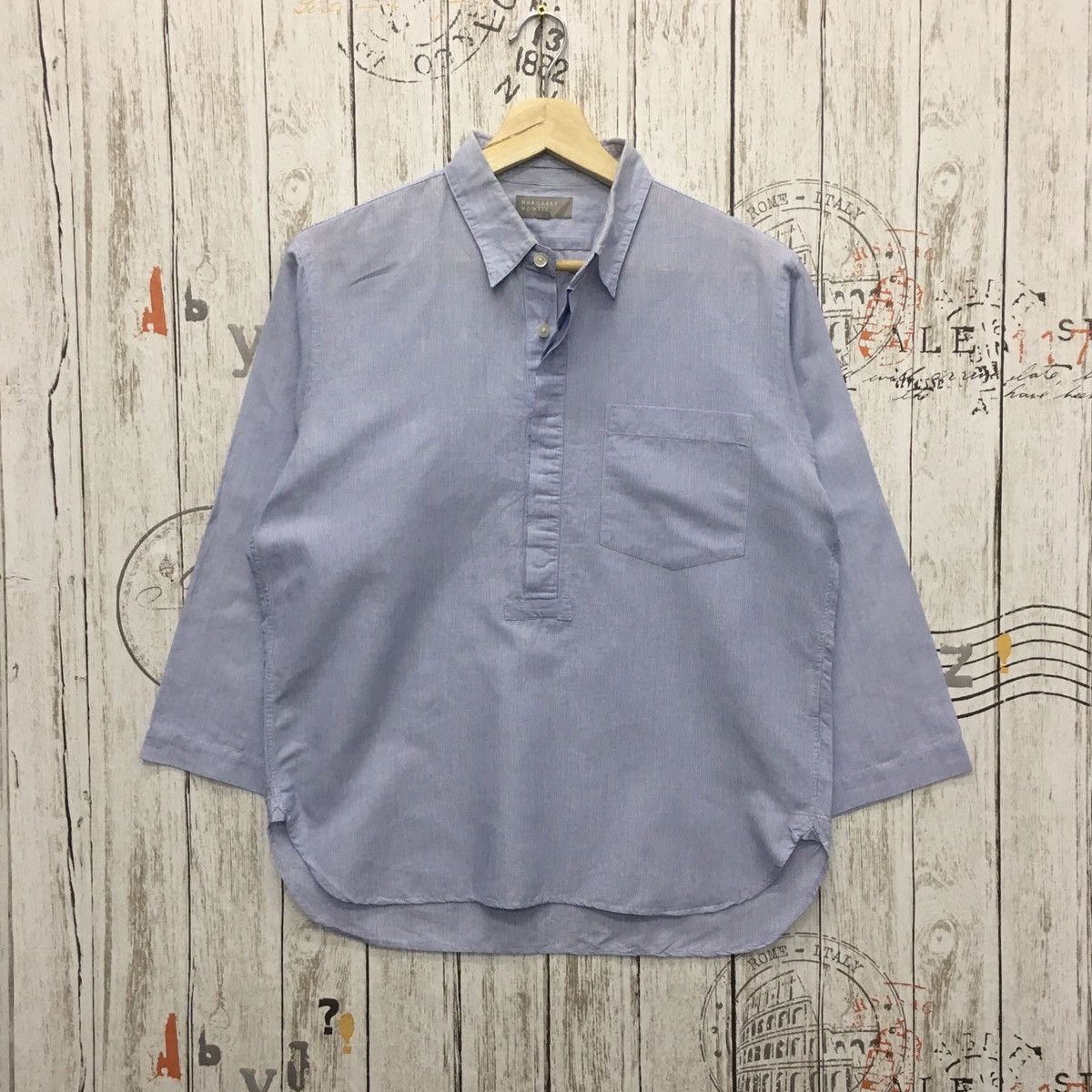 Margaret Howell Rare Margaret Howell Blouse Half Button Size S / US 4 / IT 40 - 1 Thumbnail
