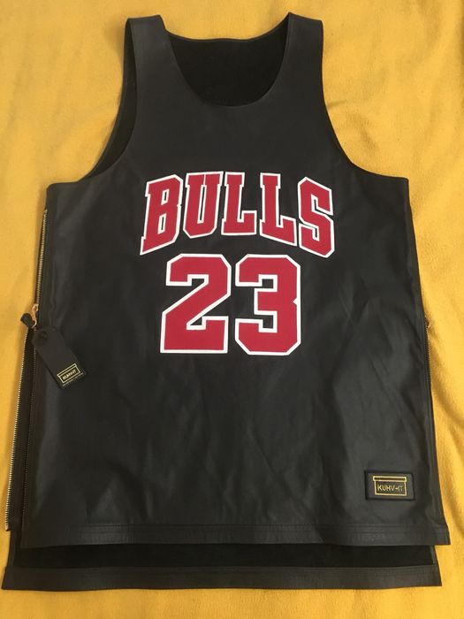 Micheal Jordan Black Louis Vuitton Jersey Size Large / XL Custom Chicago  Bulls