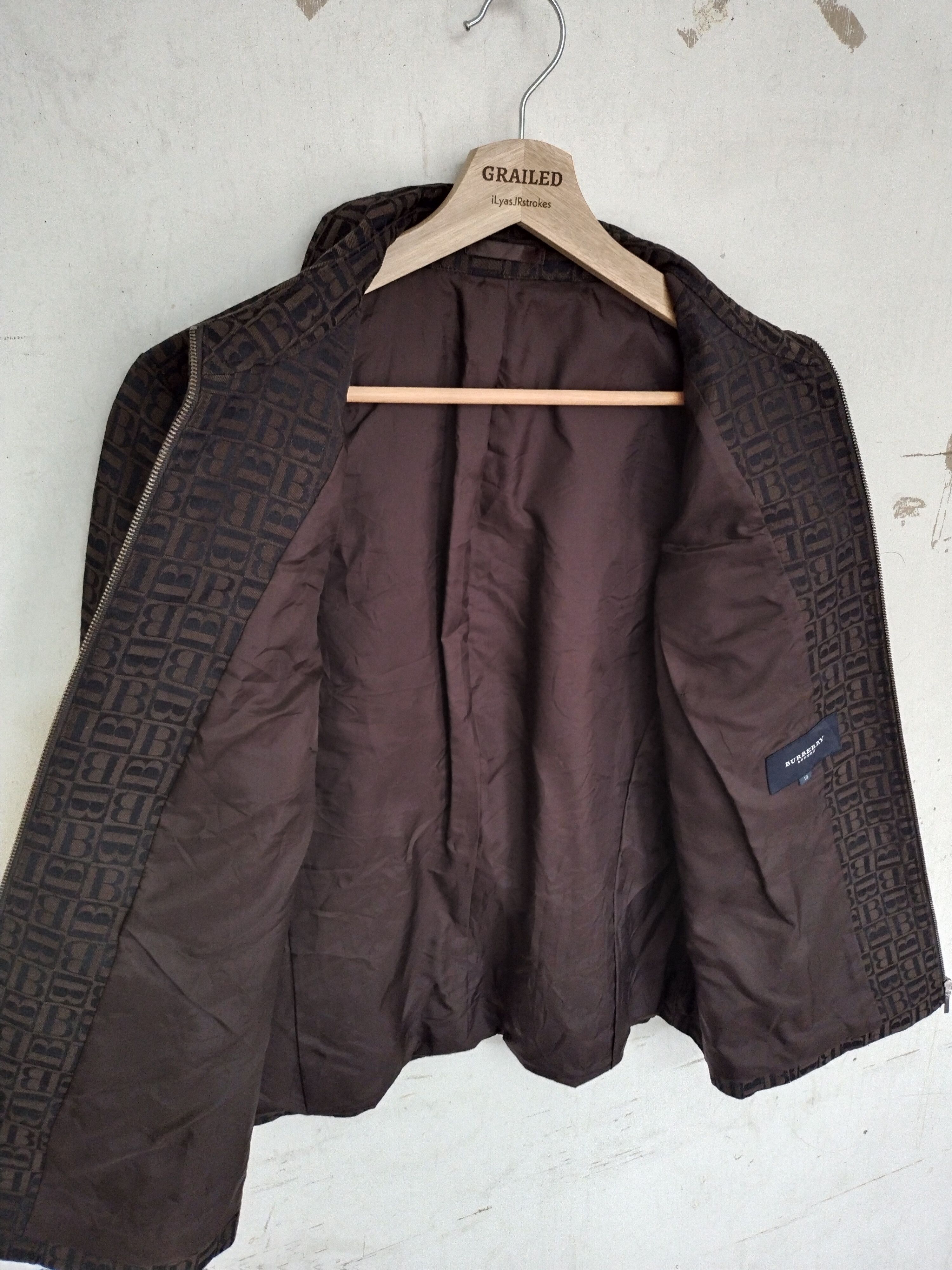 Burberry S/S 90's Monogram Burberry jacket Size US S / EU 44-46 / 1 - 10 Thumbnail