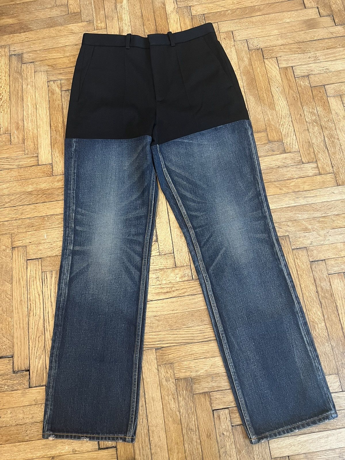 Balenciaga *RARE* Balenciaga Contrast paneled jeans Size US 32 / EU 48 - 3 Thumbnail