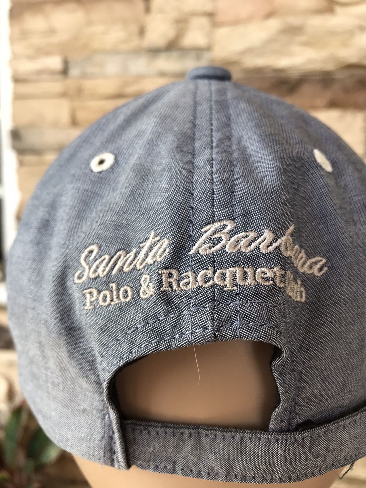 U.S. Polo Assn. Vintage Santa Barbara Polo& Racquet Club Cap Size ONE SIZE - 7 Thumbnail