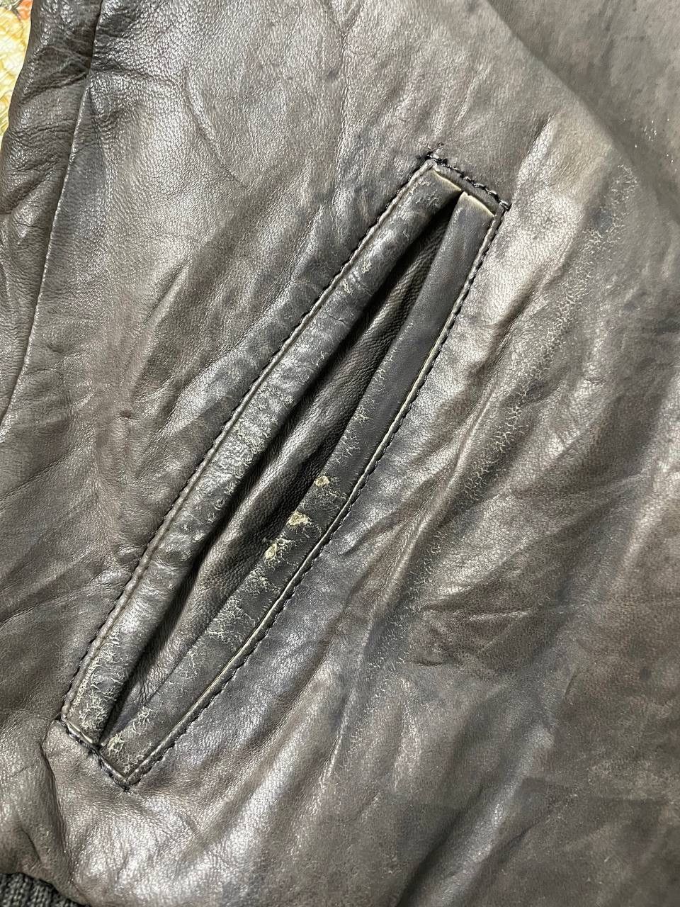 Maison MIHARA YASUHIRO Rare🔥 Miharaya Yasuhiro Bikers Riding Leather Jacket Size US S / EU 44-46 / 1 - 10 Thumbnail